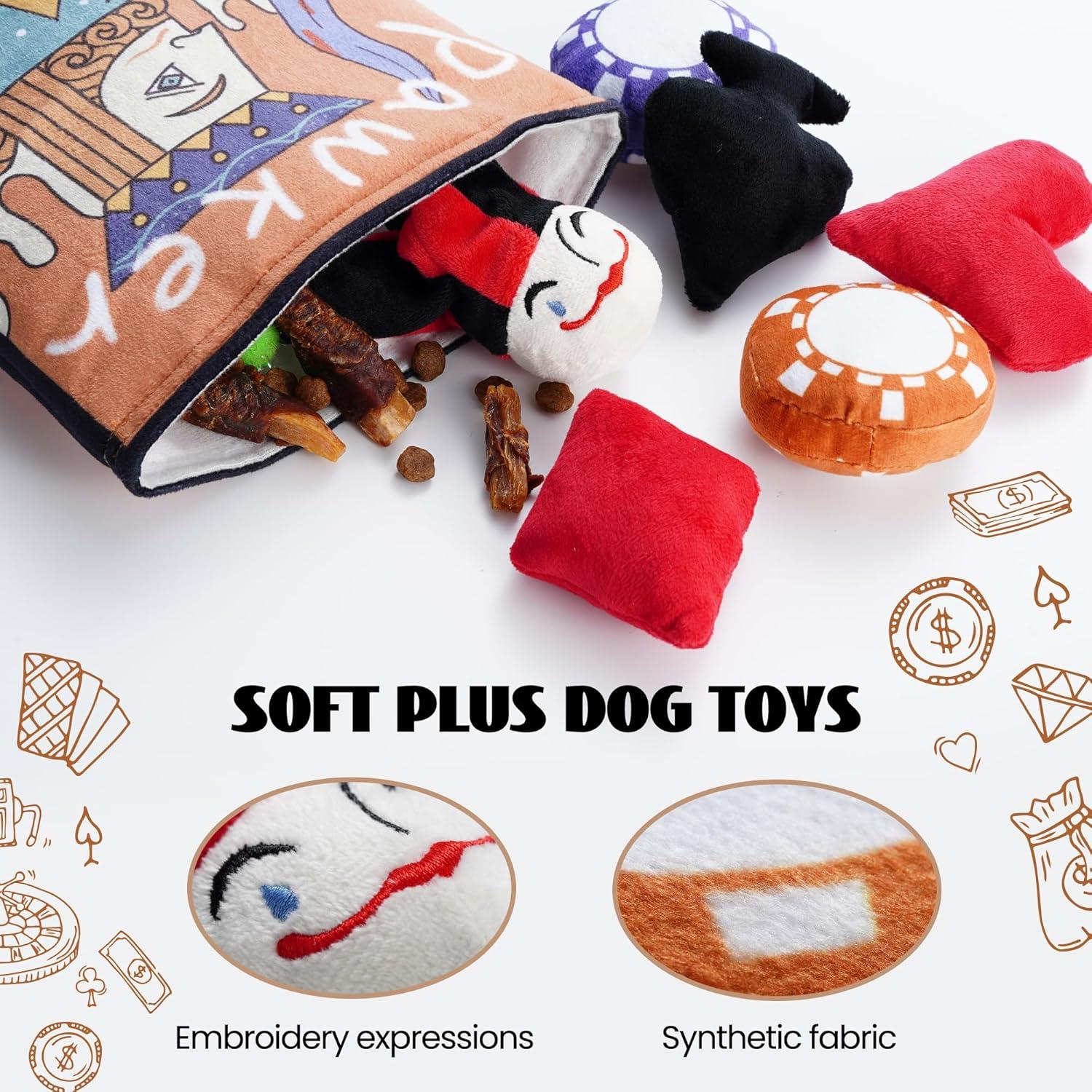 Juguetes Interactivos para Perros Nocciola 8 PCS Diversión