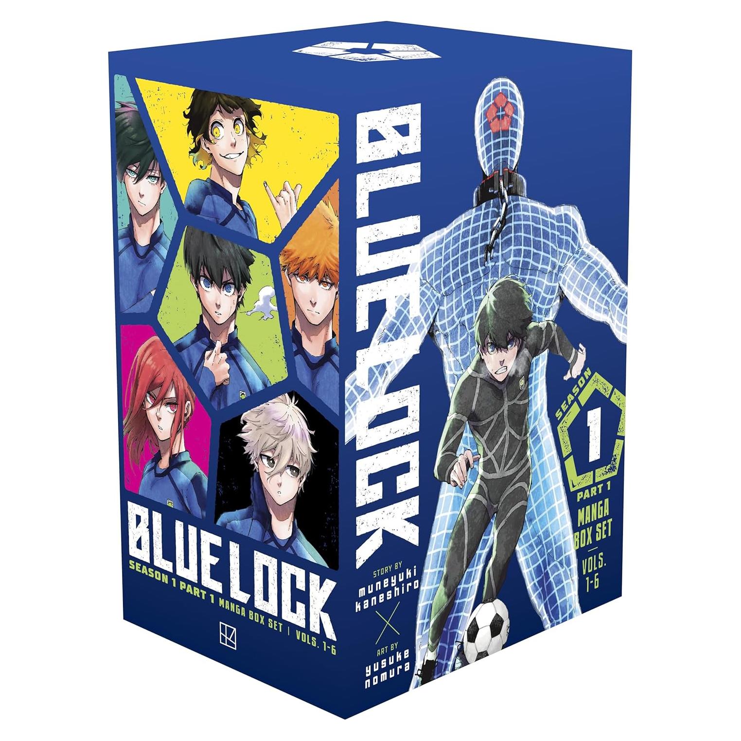 Blue Lock Season 1 Part 1 Manga Box Set (Blue Lock Manga Box Set)