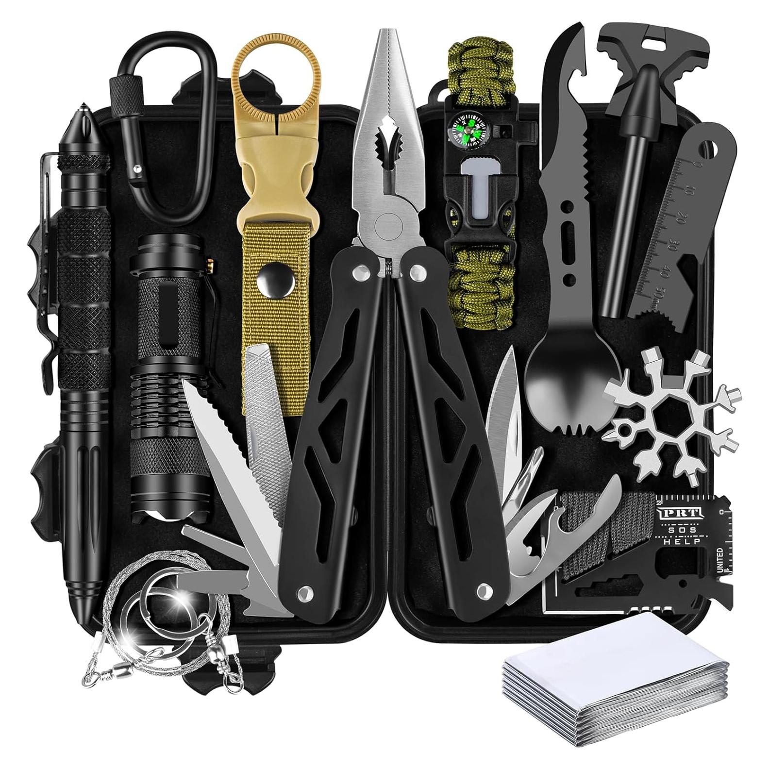 Kit de Supervivencia 28-en-1 NewFation para Hombres