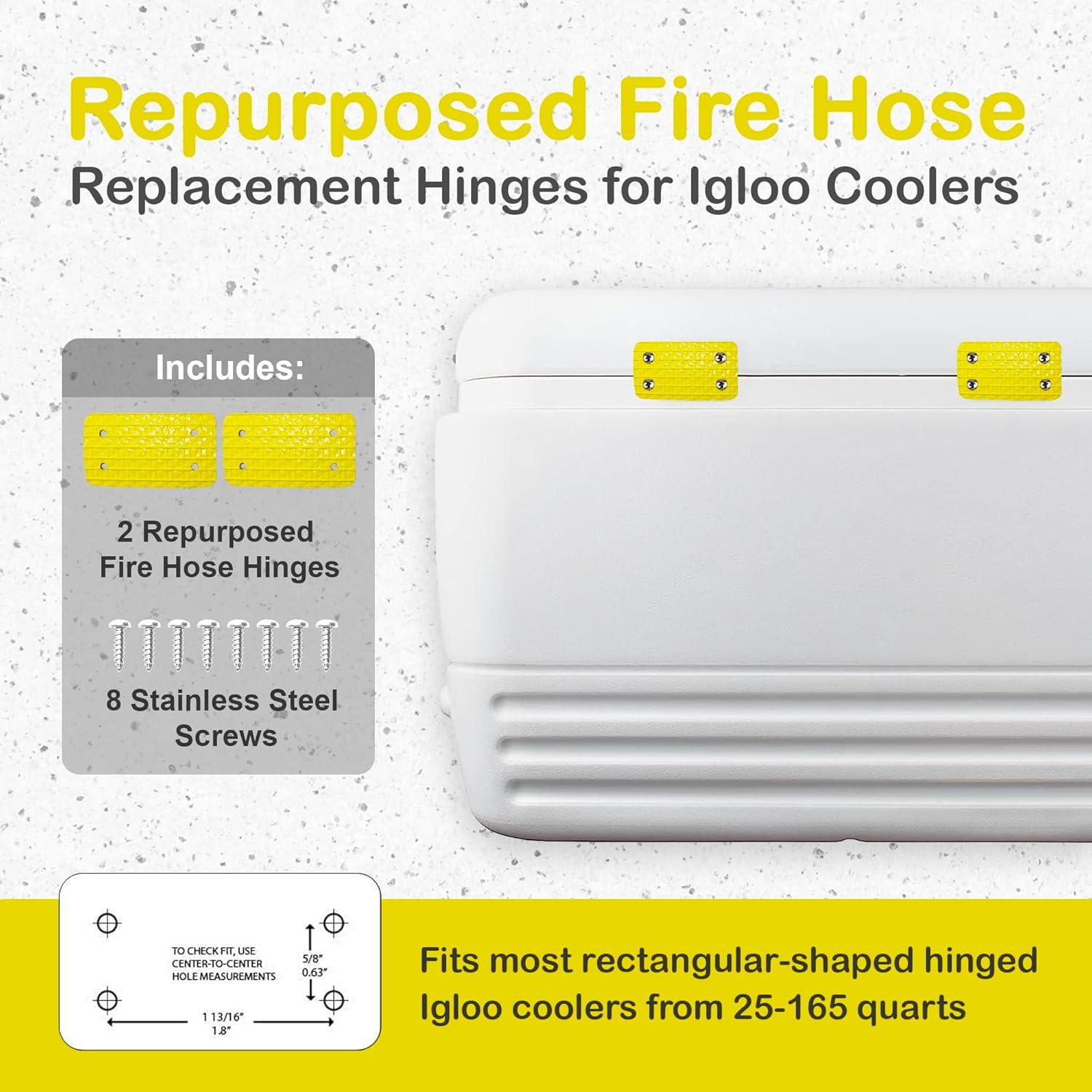 Bisagras de Enfriador Inquebrantables Soluciones Sin Bisagras - Juego de 2