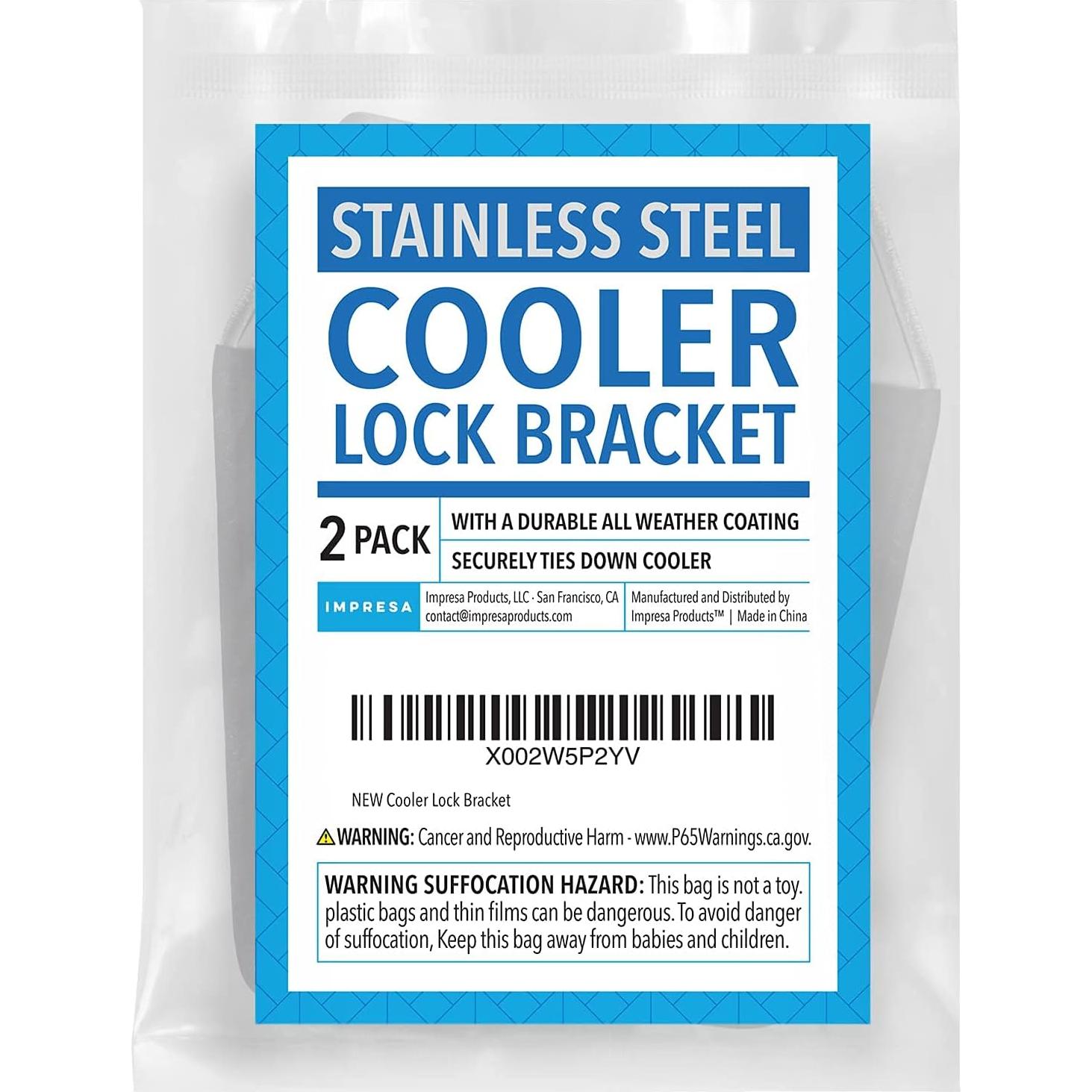 Soporte de Bloqueo para Enfriador Impresa Yeti RTIC 2 Pack