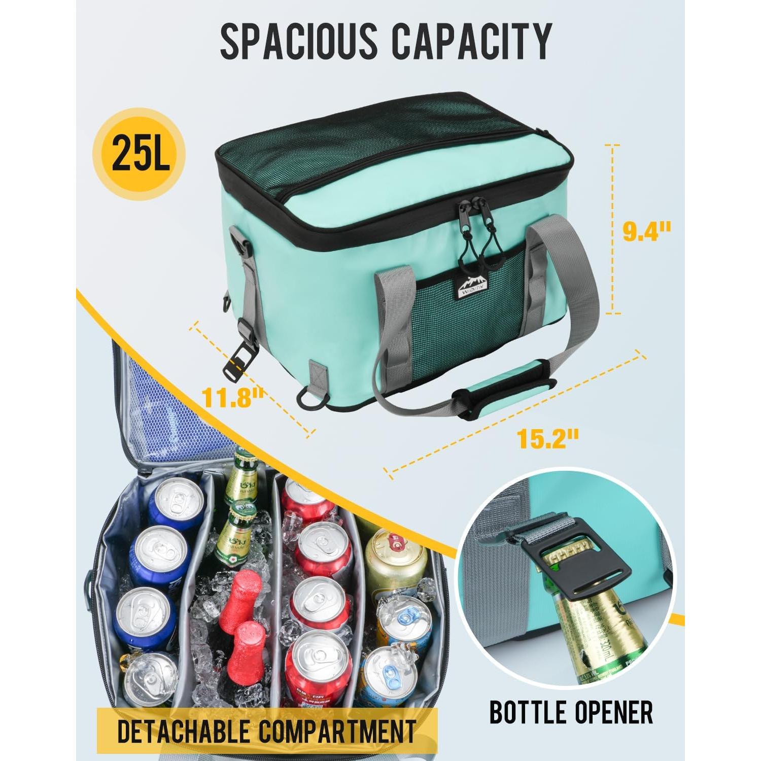 Enfriador Impermeable Widitn 25L para Paddle Board y Kayak