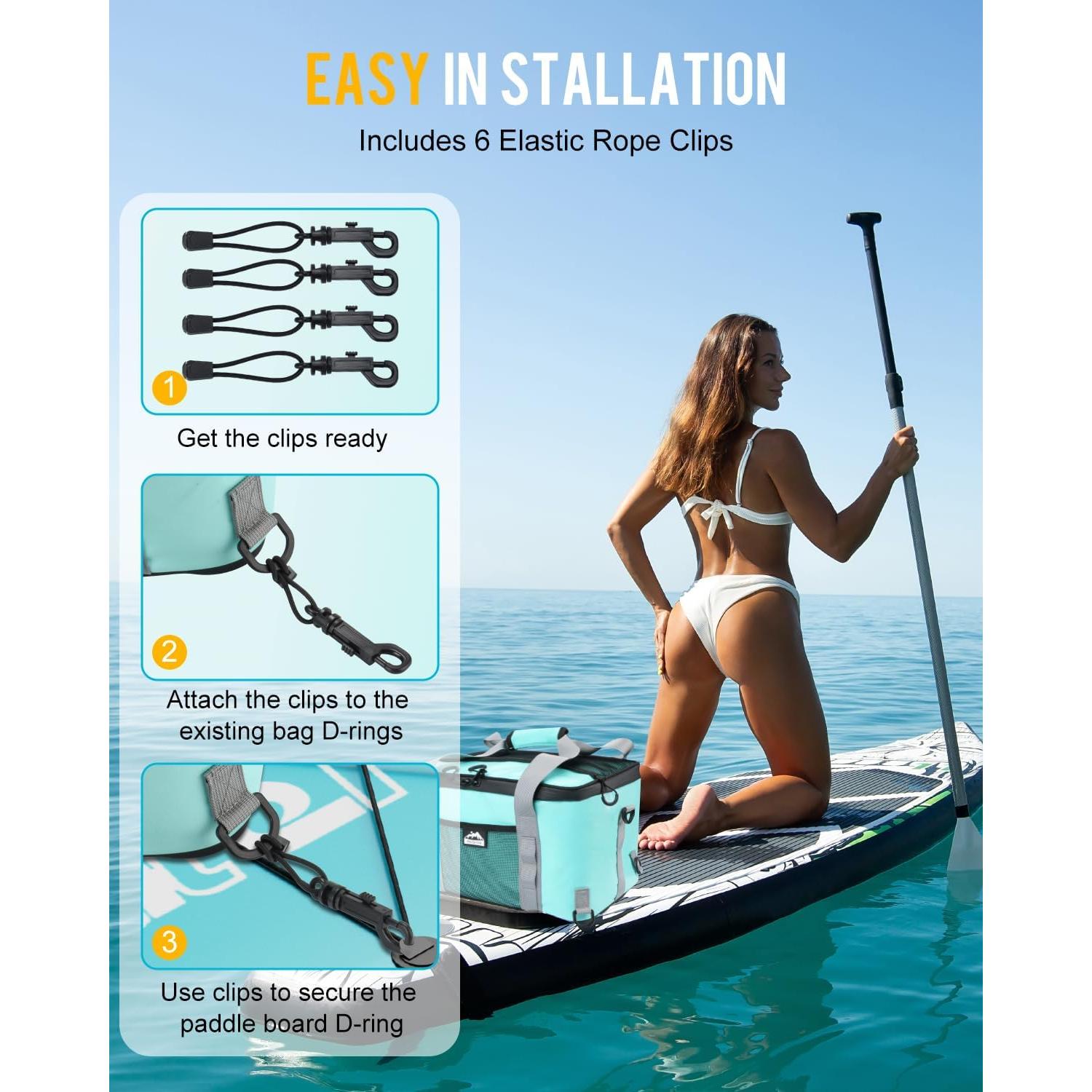 Enfriador Impermeable Widitn 25L para Paddle Board y Kayak