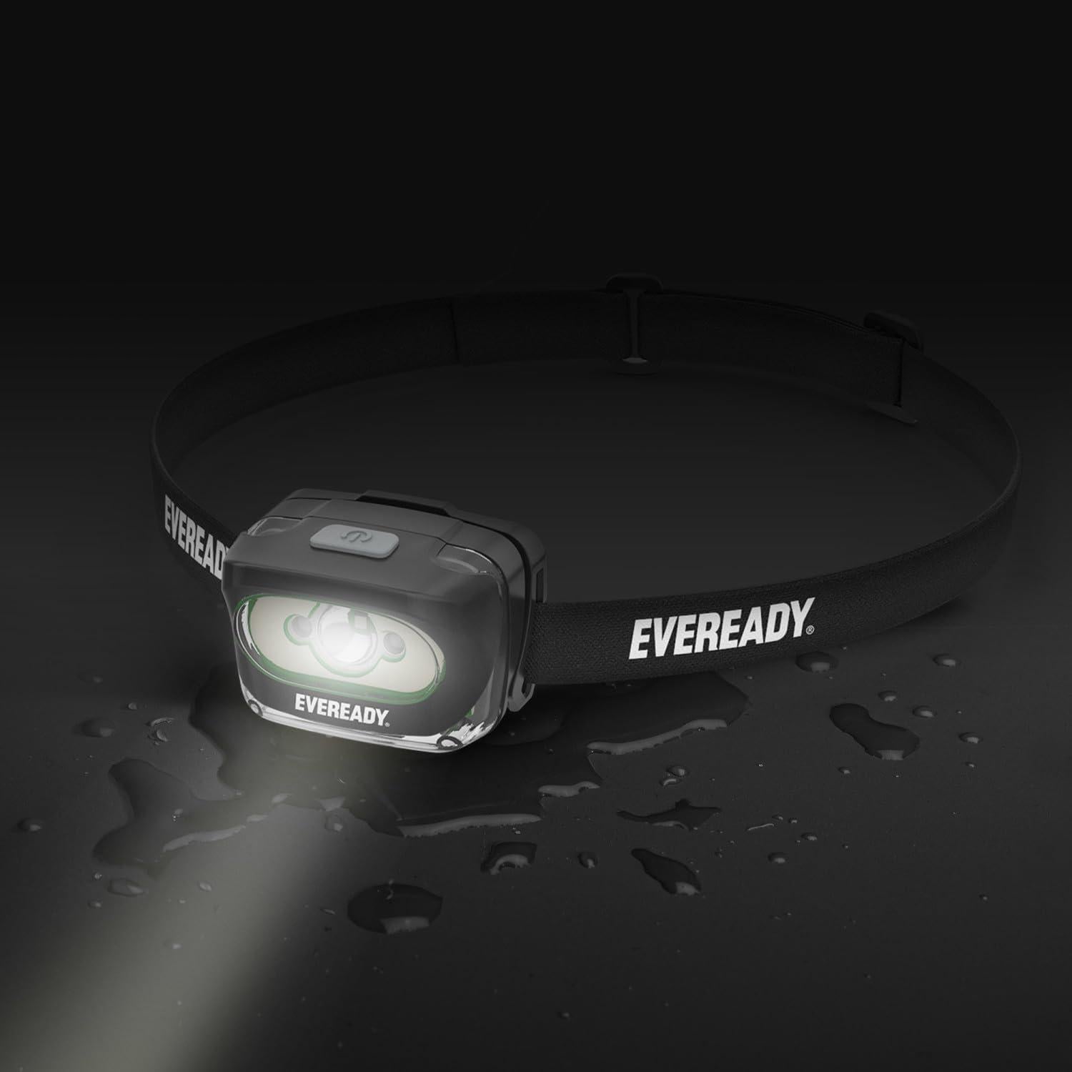 Linterna LED recargable Eveready 300 Lúmenes IPX4 negra