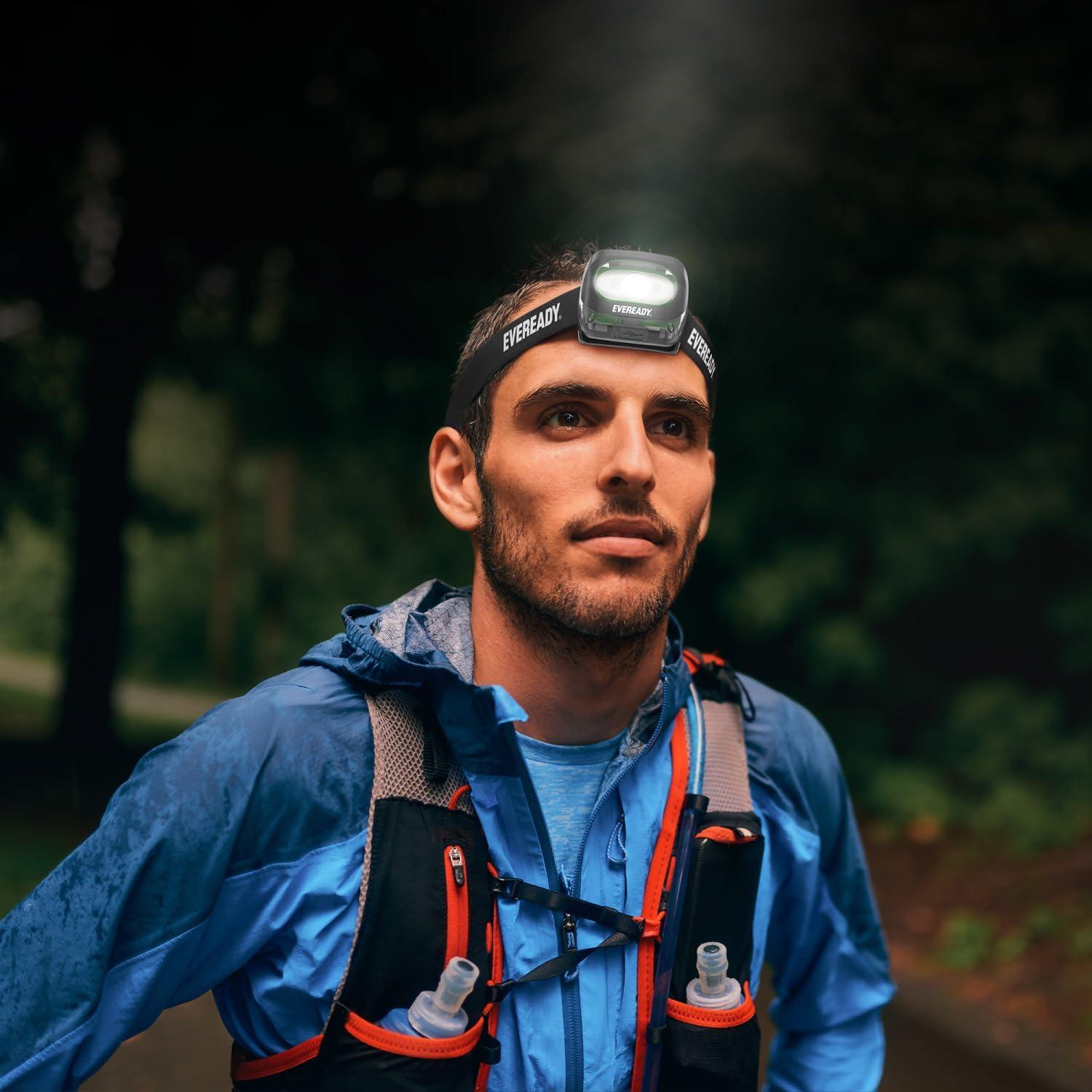 Linterna LED recargable Eveready 300 Lúmenes IPX4 negra