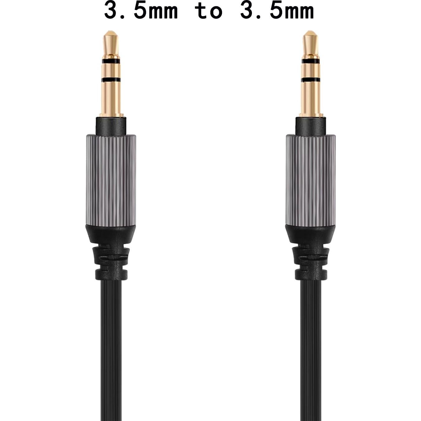 Cable de Audio 3.5mm FAAEAL 1.3m para Auriculares Sony y Technica