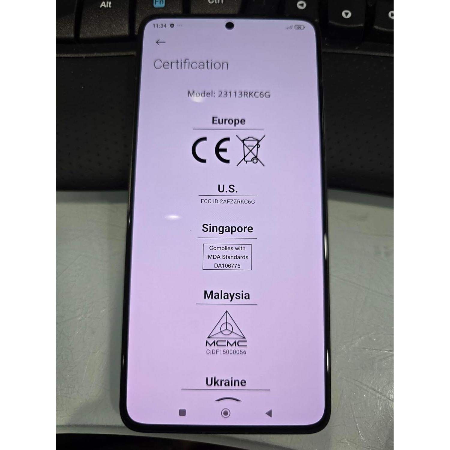 Xiaomi Poco F6 Pro 5G 512GB 12GB Cámara 50MP Blanco