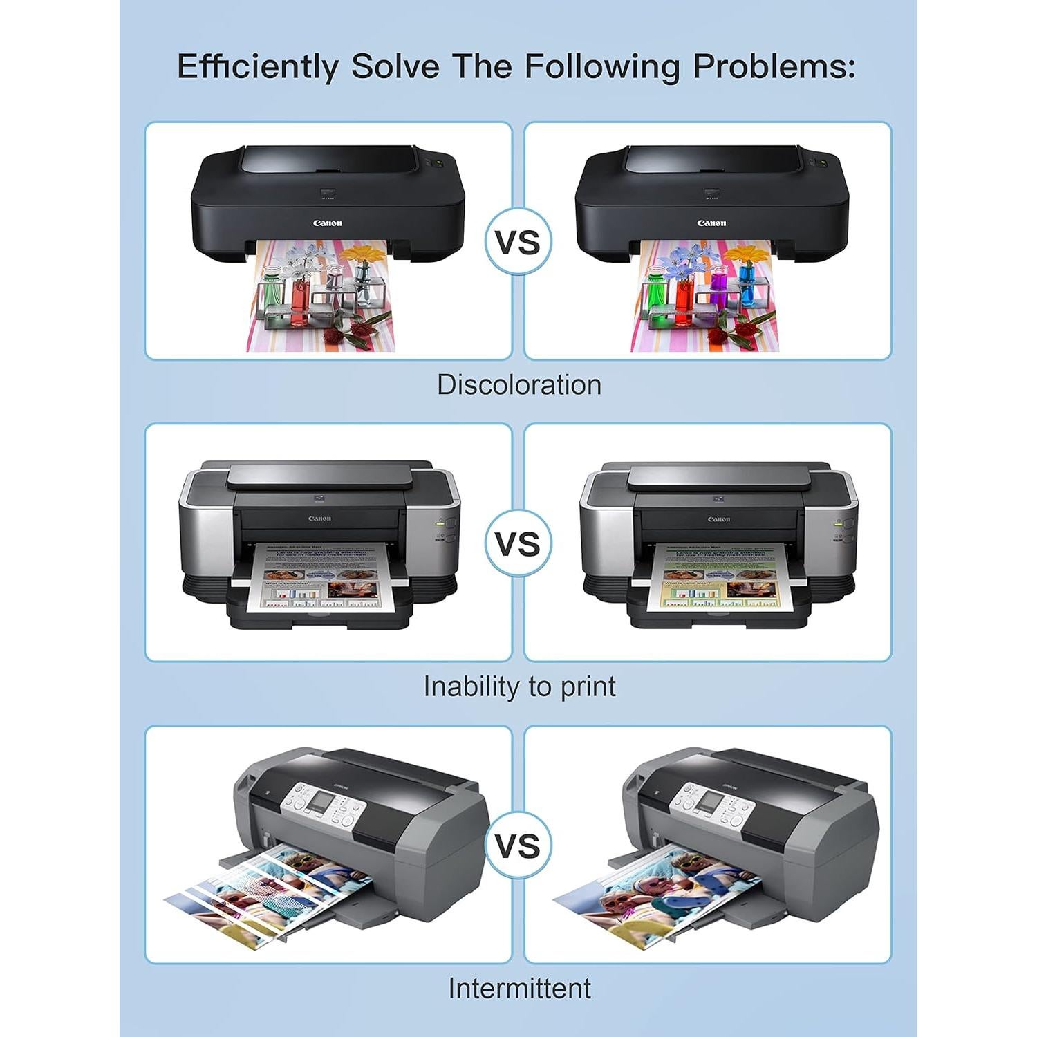 Kit de limpieza de cabezales de impresora Mars Online 100ML