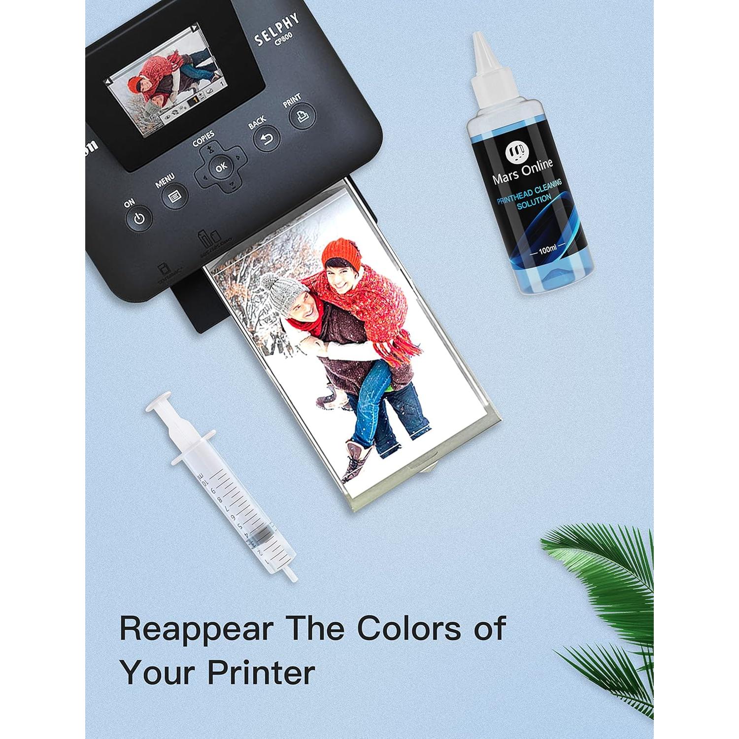 Kit de limpieza de cabezales de impresora Mars Online 100ML