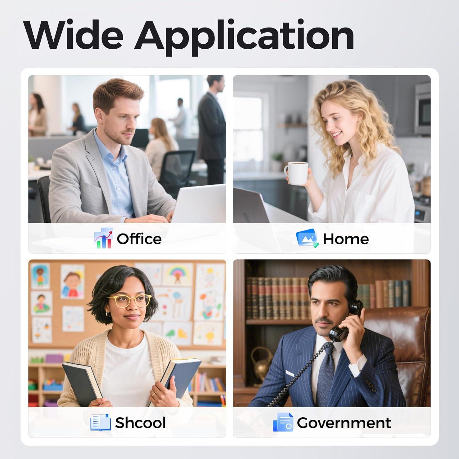 Kit de Tambor de Imagen JCTONER 4-Pack para Xerox C400 C405