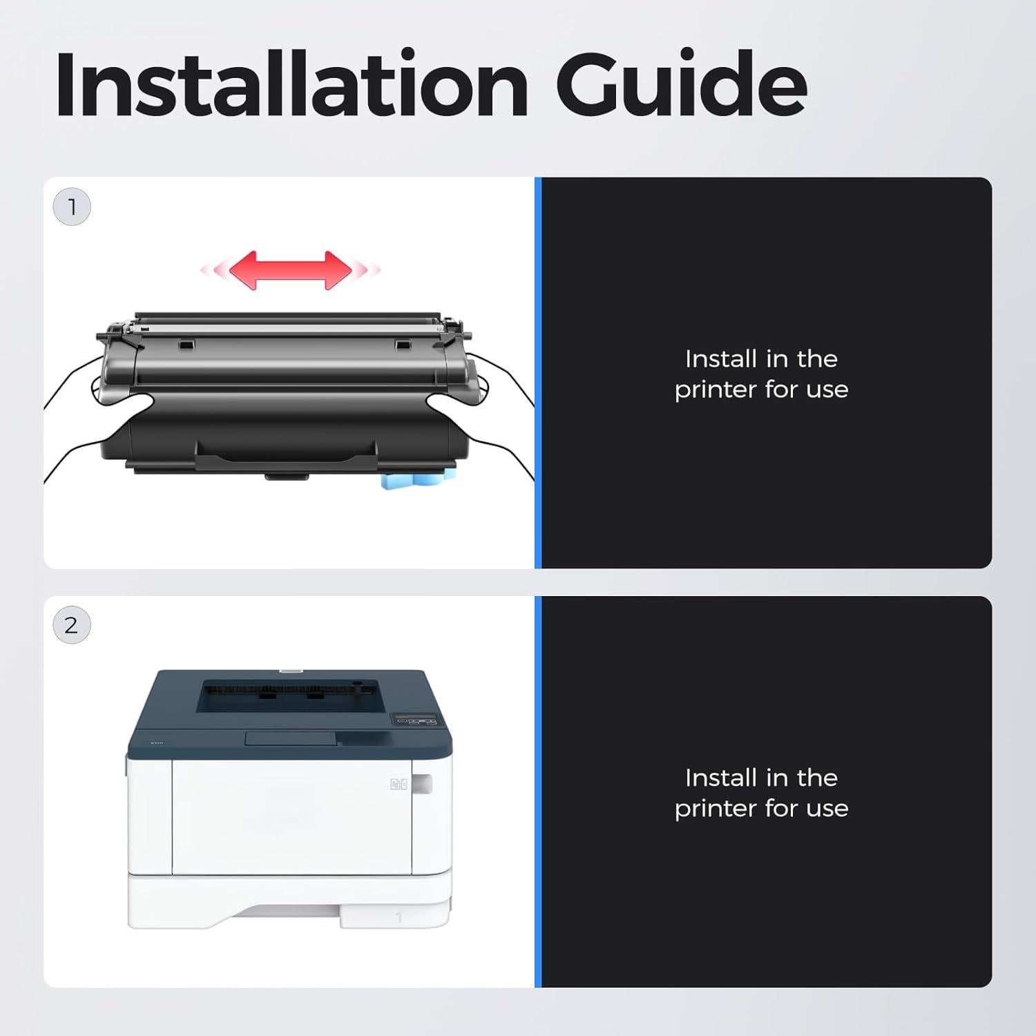 Cartucho de Tóner JCTONER B310 B315 Negro 2-Pack 40000 Páginas