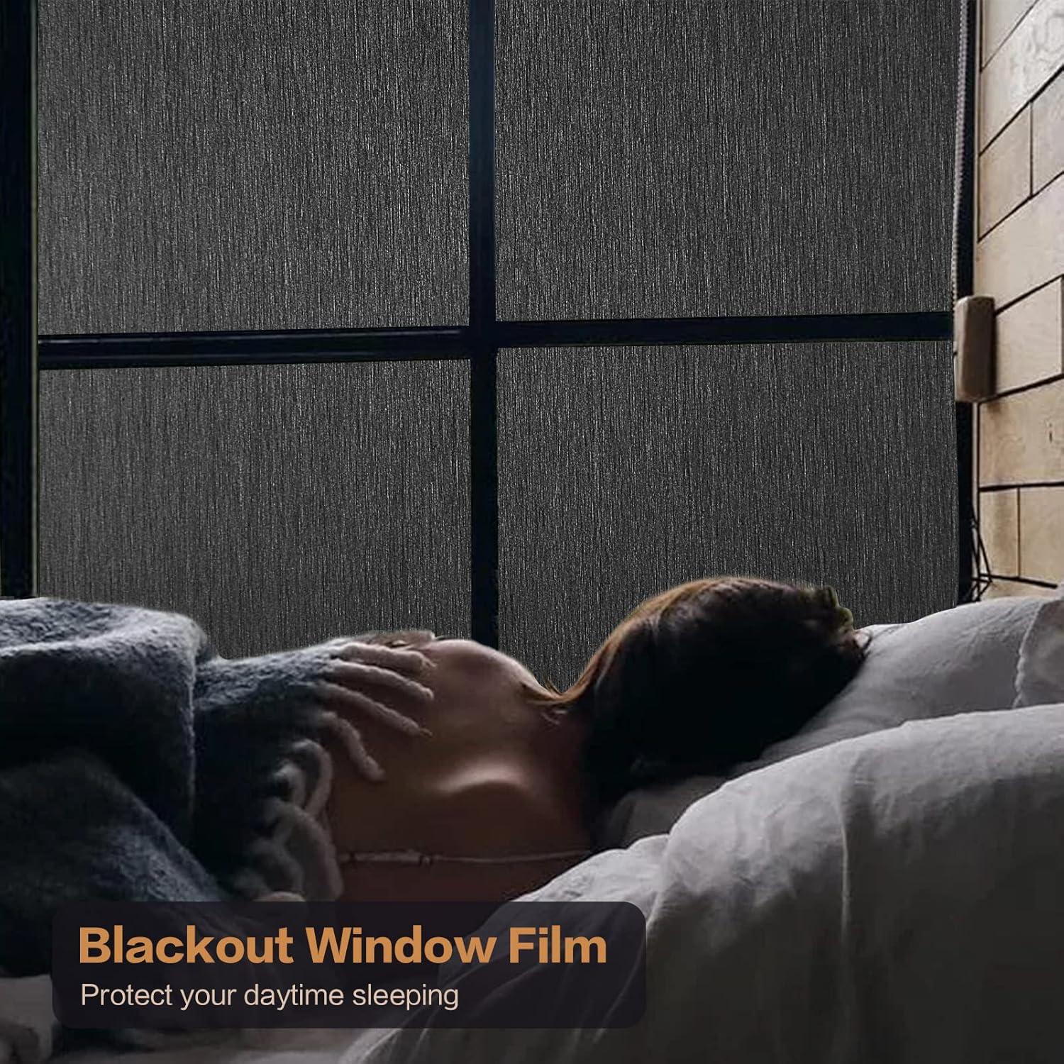 Película Blackout FILMGOO 44.5x198.1 cm Sin Pegamento