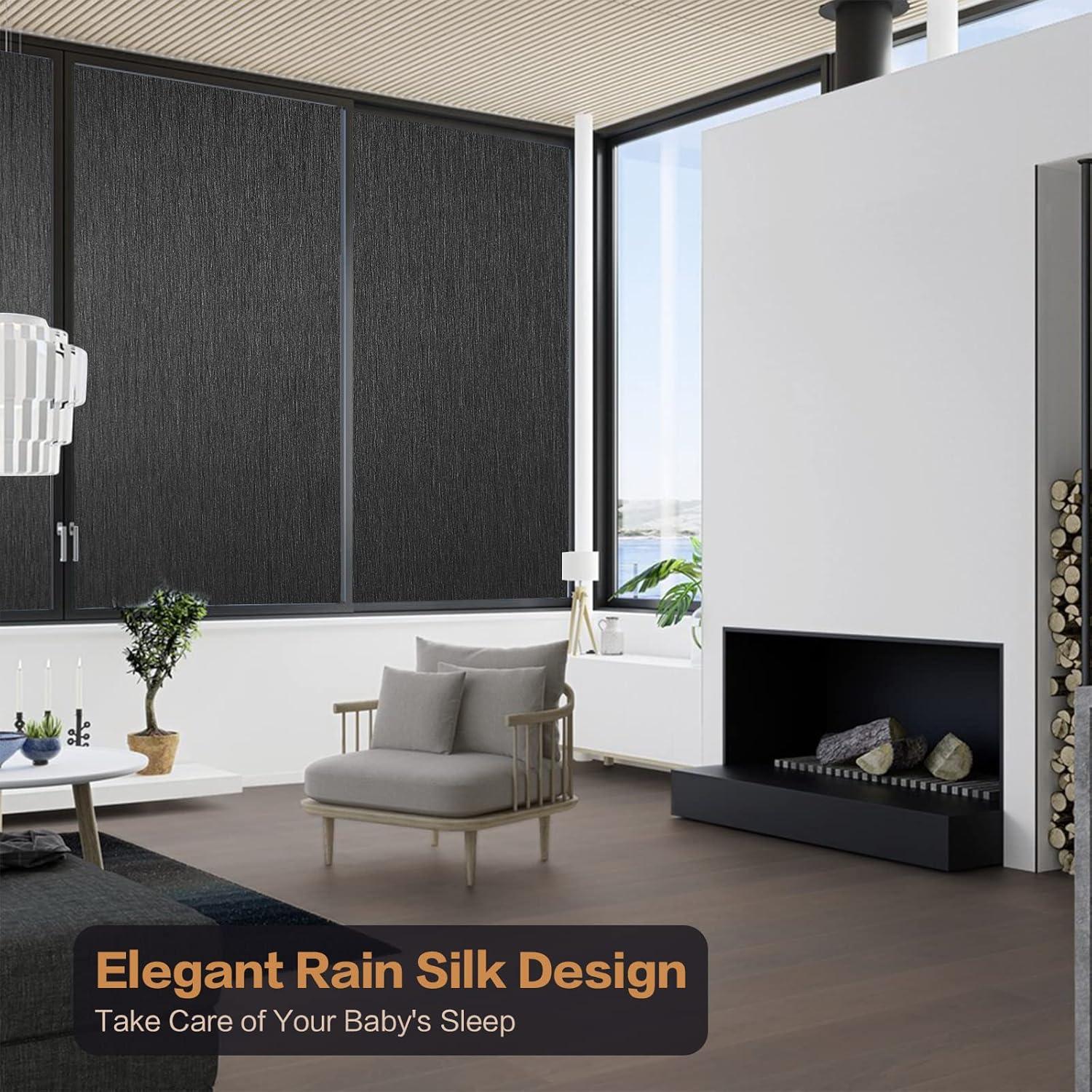 Película Blackout FILMGOO 44.5x198.1 cm Sin Pegamento