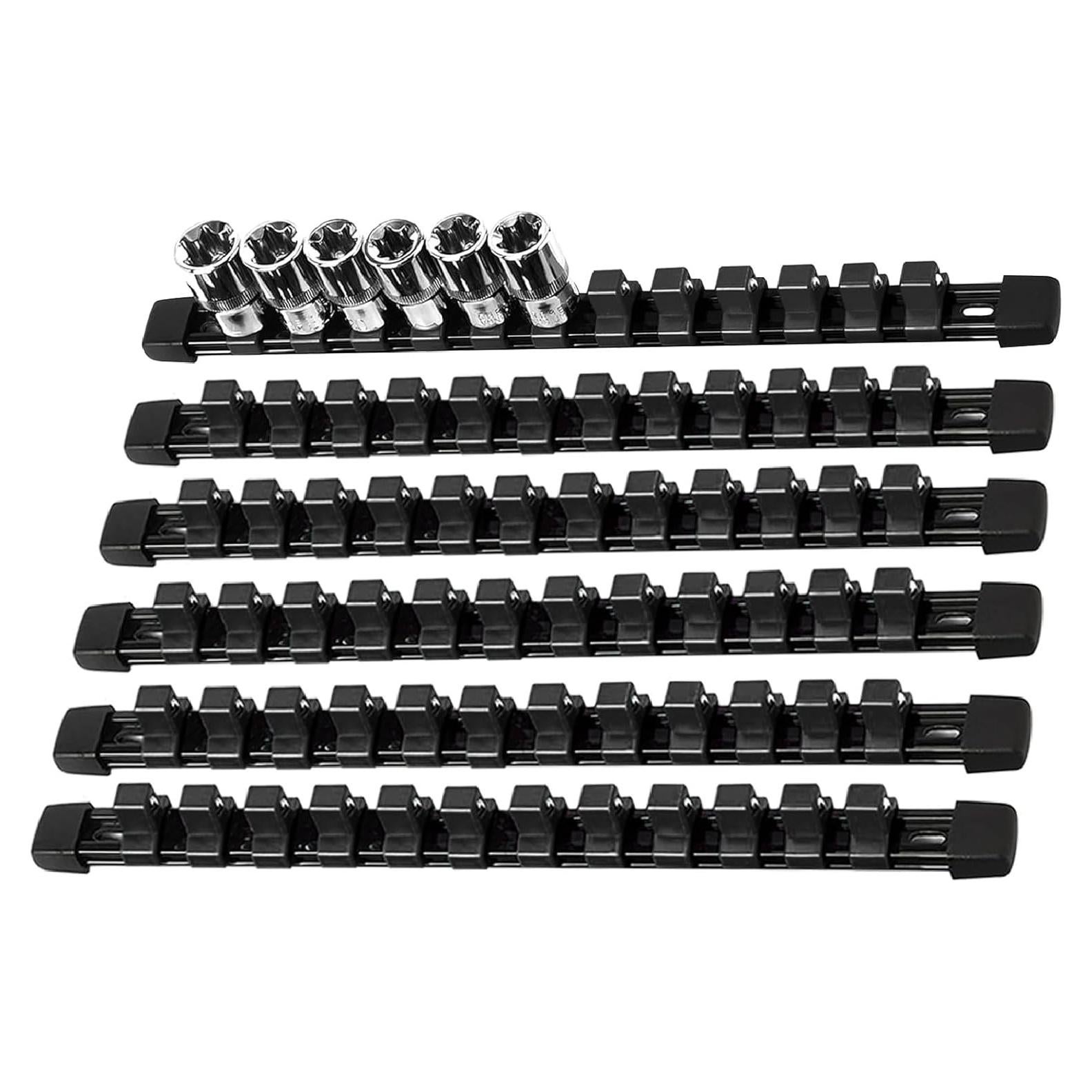 Organizador de Enchufes AMM 6 Piezas 1/2" ABS Alta Resistencia