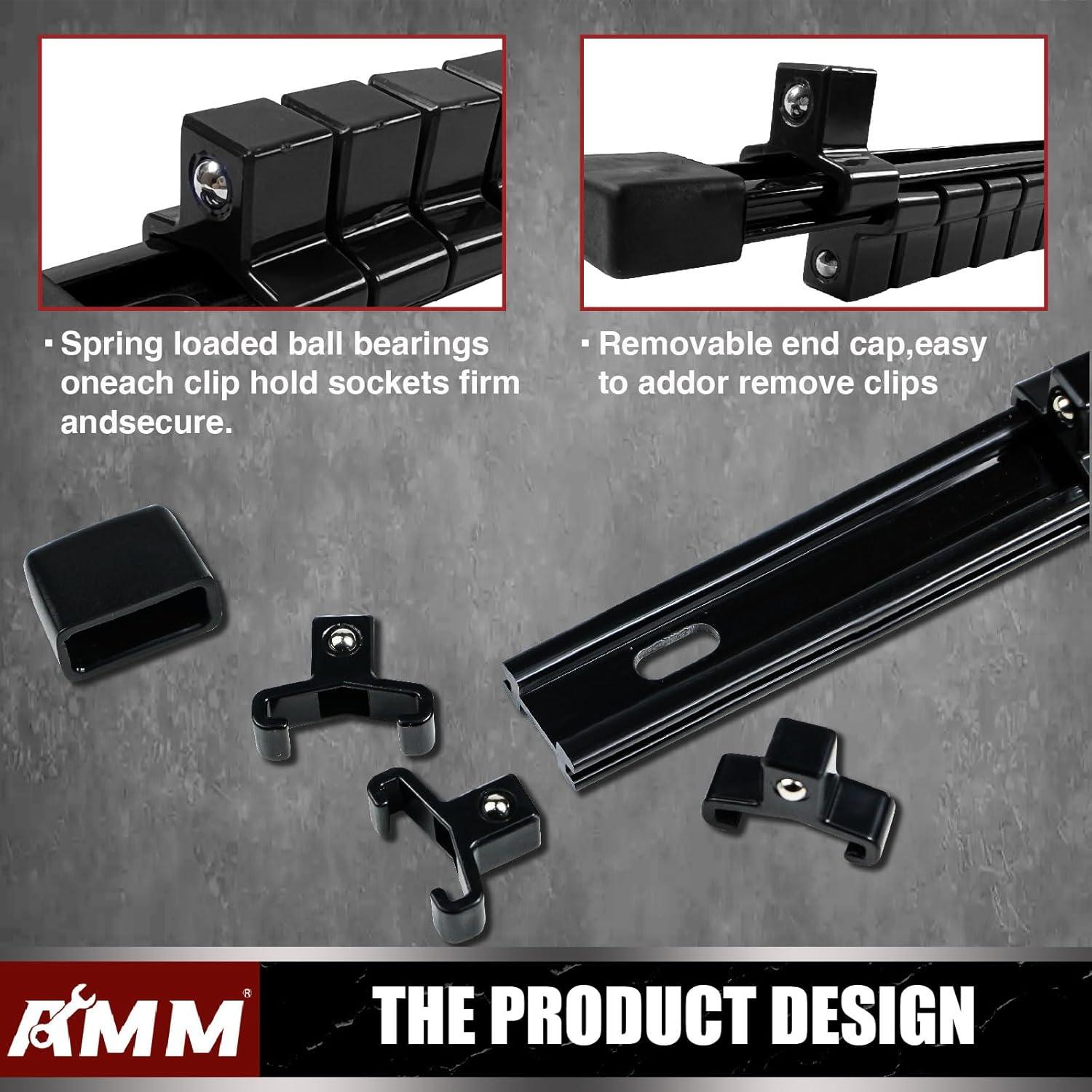 Organizador de Enchufes AMM 6 Piezas 1/2" ABS Alta Resistencia