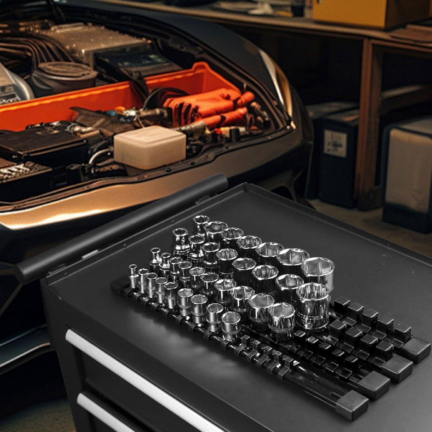 Organizador de Enchufes AMM 6 Piezas 1/2" ABS Alta Resistencia