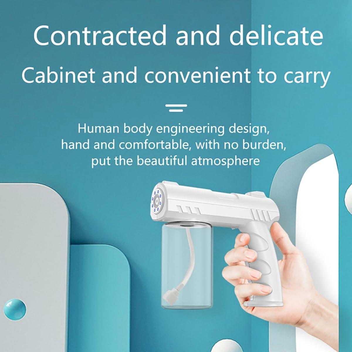 Atomizador Nano de Mano BEBESIRI Blanco 280ml Carga Inalámbrica