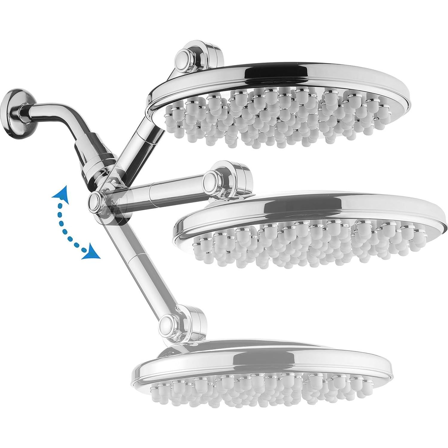 Cabezal de Ducha de Lluvia HotelSpa MOBILIS 9" Cromo Alta Presión