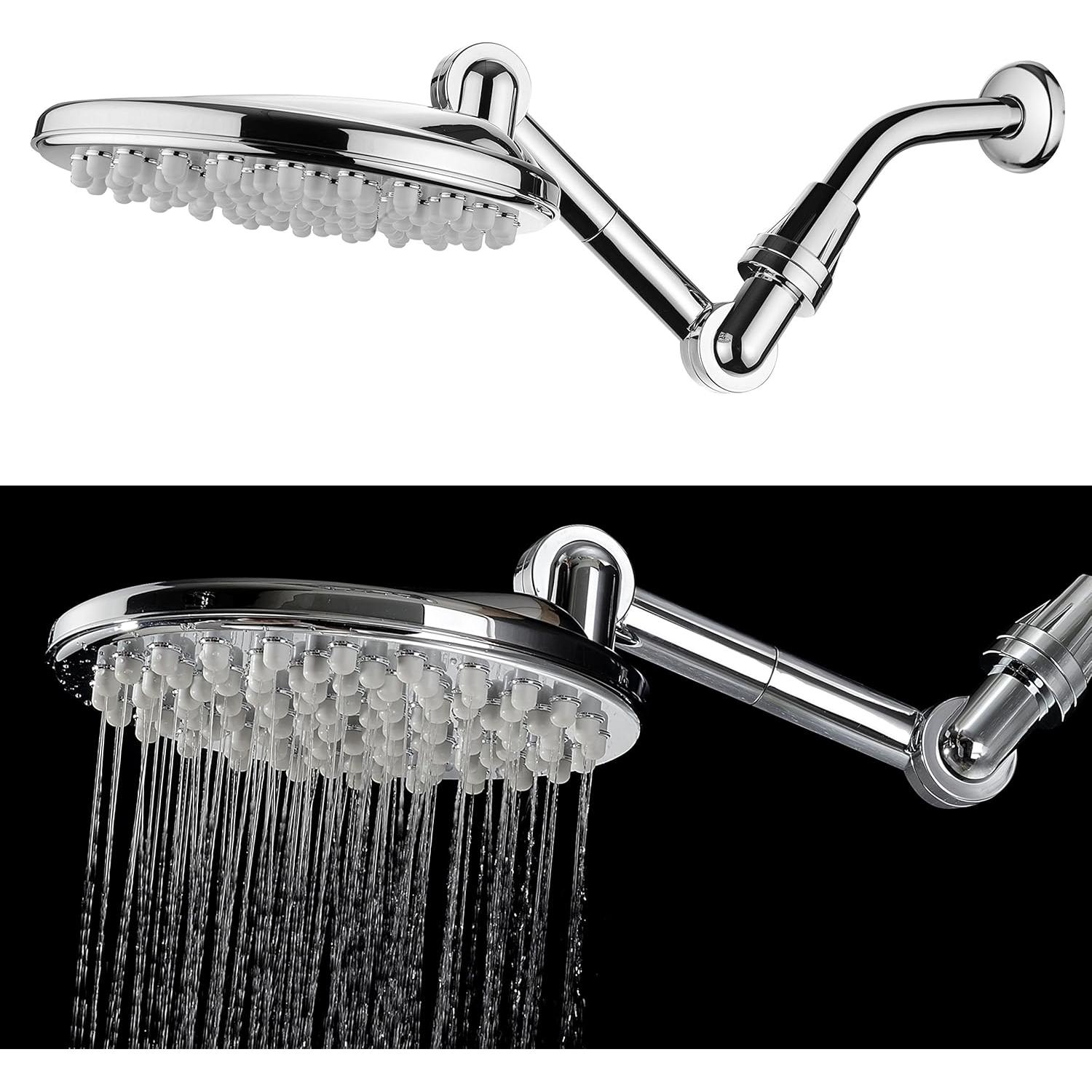 Cabezal de Ducha de Lluvia HotelSpa MOBILIS 9" Cromo Alta Presión