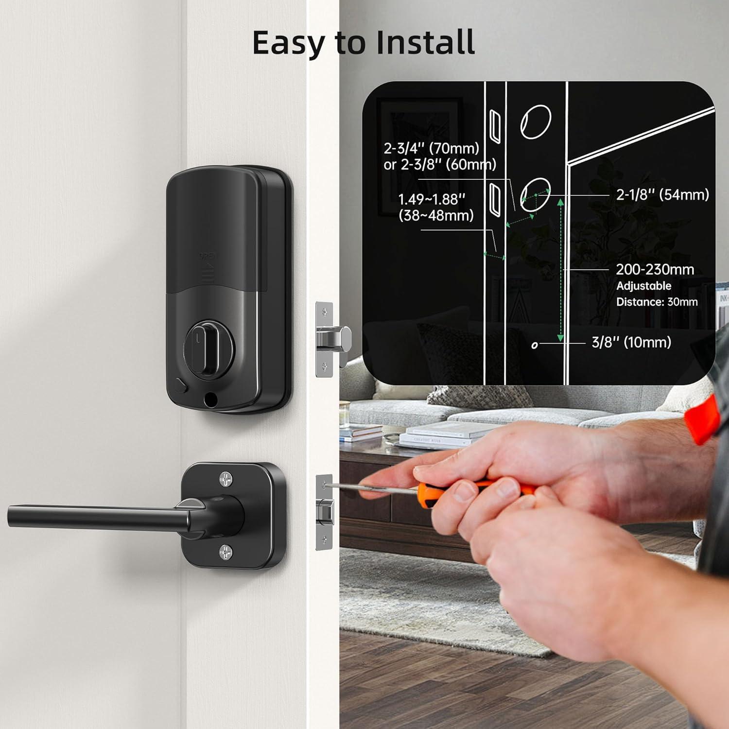 Cerradura Inteligente NUTOMO M3 con Huella Digital y APP