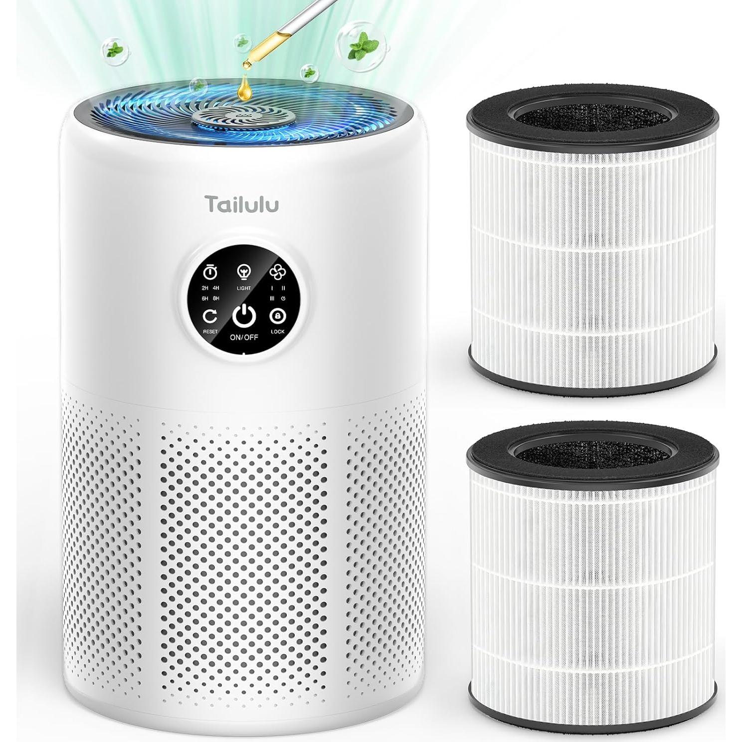 Filtro de Reemplazo HEPA Tailulu D10 - Paquete de 2 Filtros