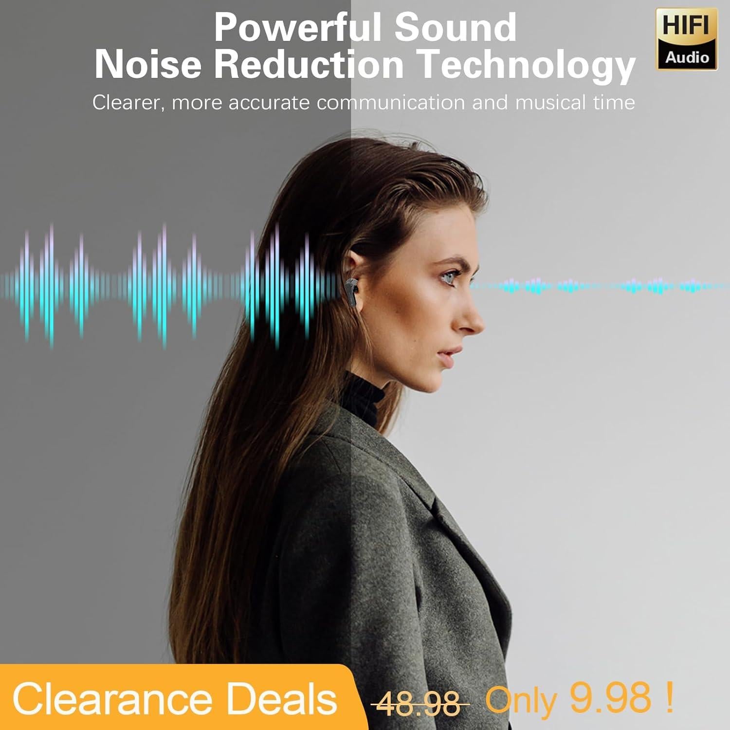 Auriculares Traductores Inalámbricos SIOTMERA Y113 Negro