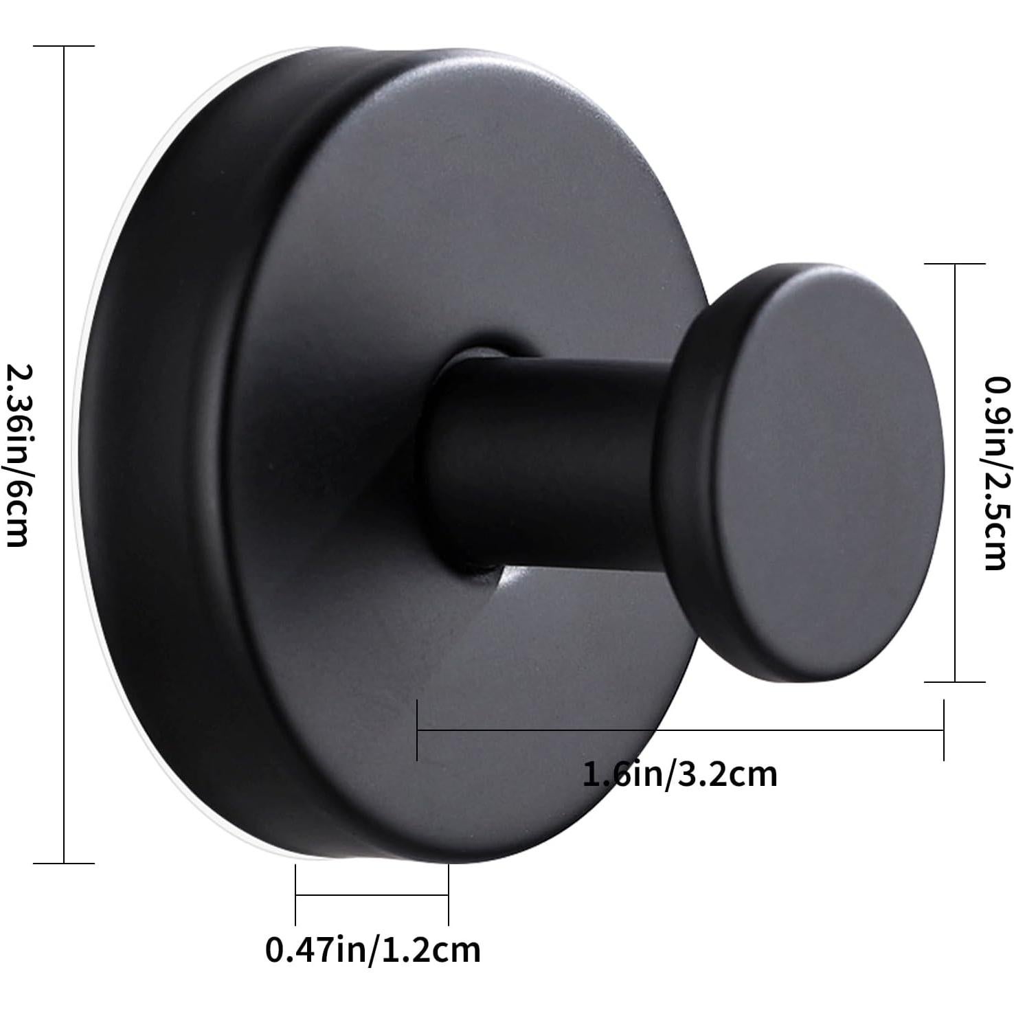 Ganchos de Ventosa Neknock para Ducha y Baño, 2 Piezas, 6.8 kg