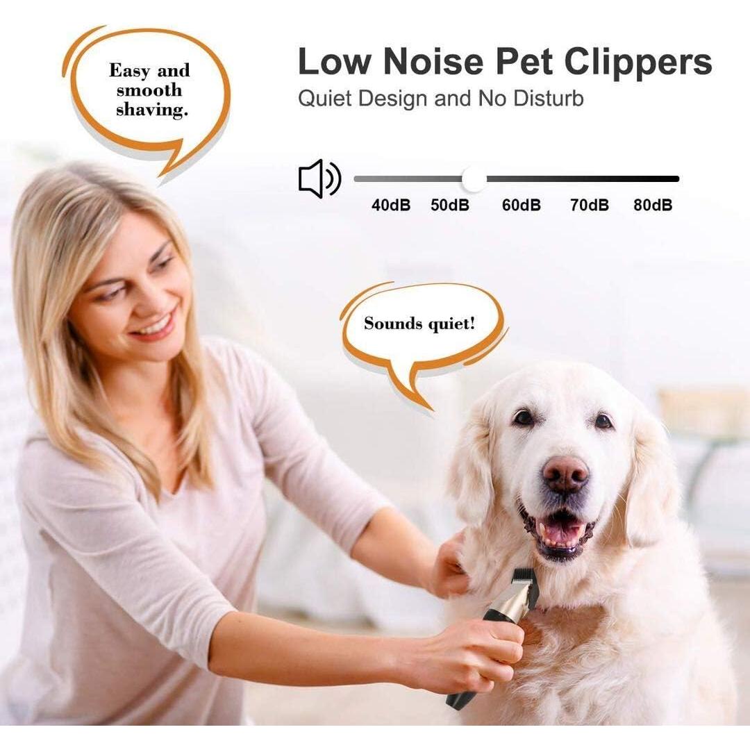 Cortapelos Inalámbrico CEENWES KM-809B para Perros y Gatos