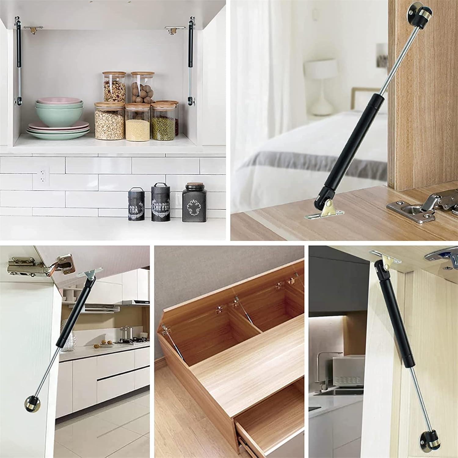 Paquete de 2 Resortes de Gas 100N vrbabies 27cm para Gabinetes