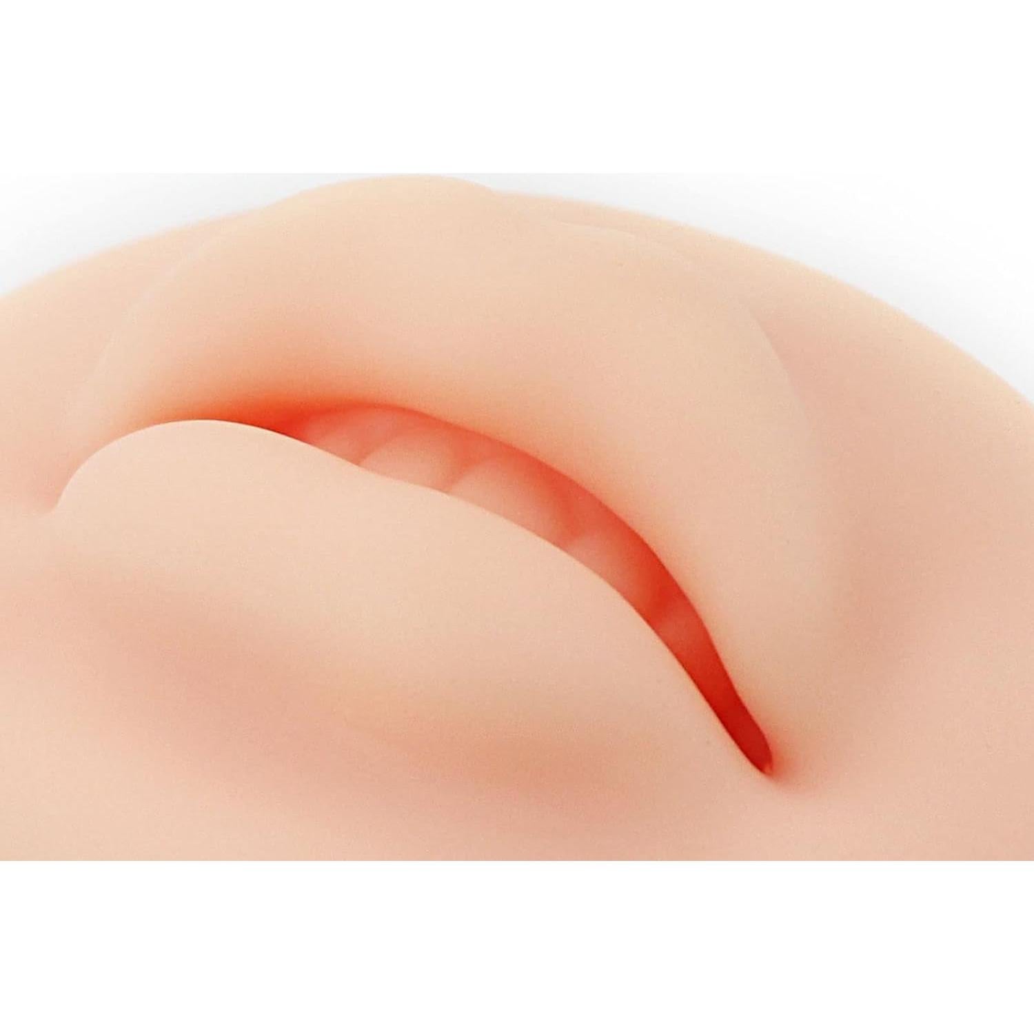 Piel de Silicona 3D para Práctica de Maquillaje MARLLOGIVA - 7.8x5.1 cm