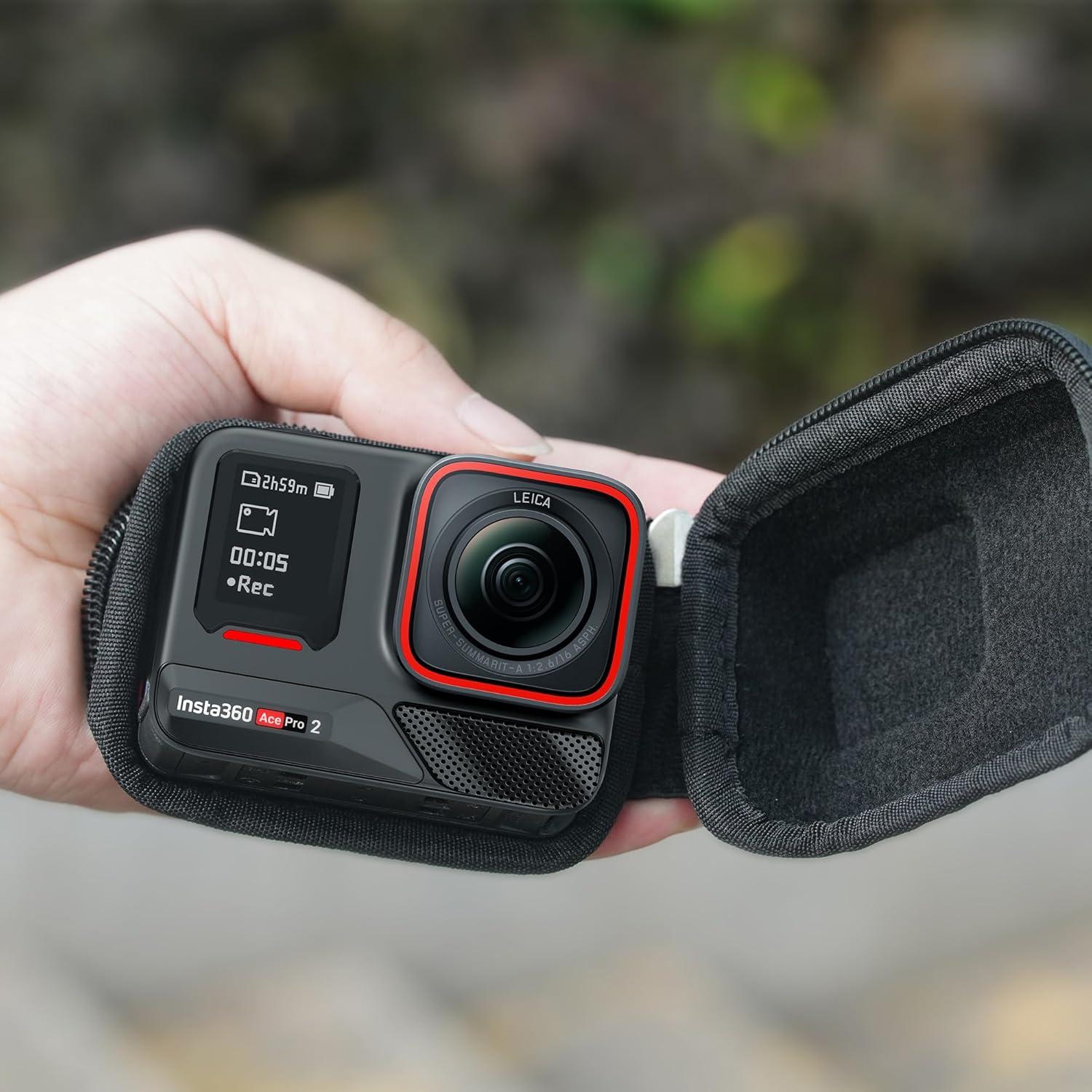 Funda rígida Cynova para cámaras de acción Insta360 Ace Pro 2