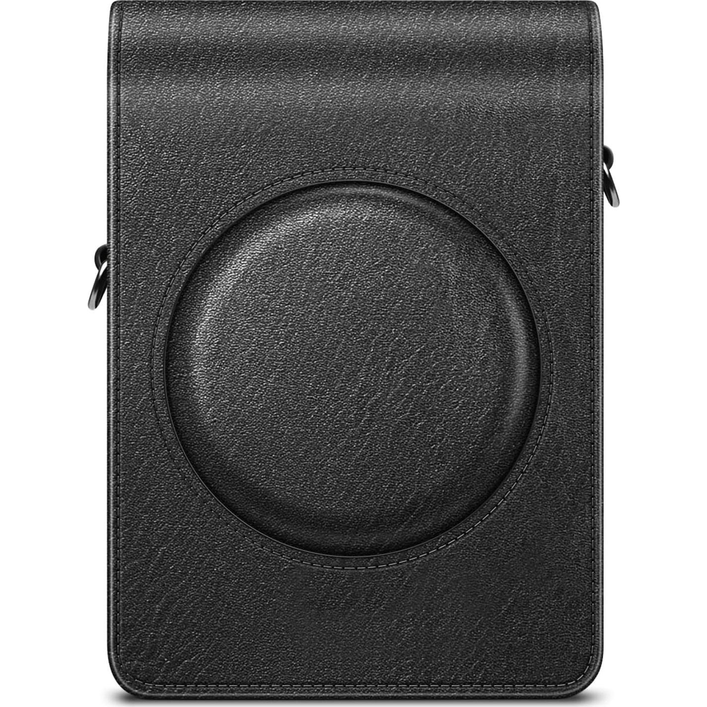 Funda Protectora Fintie para Cámara Fujifilm Instax Mini EVO - Cuero Vegano Negro