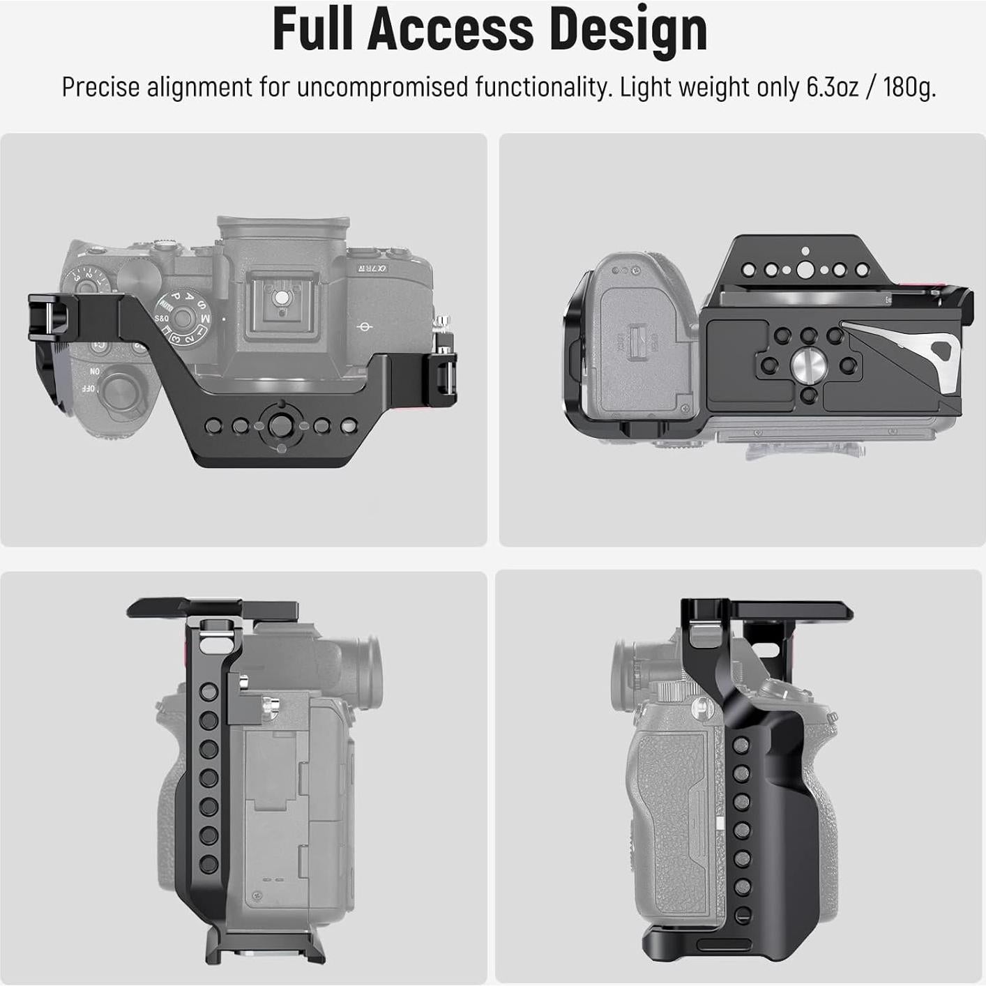 Jaula Completa para Cámara NEEWER CA004 Compatible con Sony a7R V/a7 IV