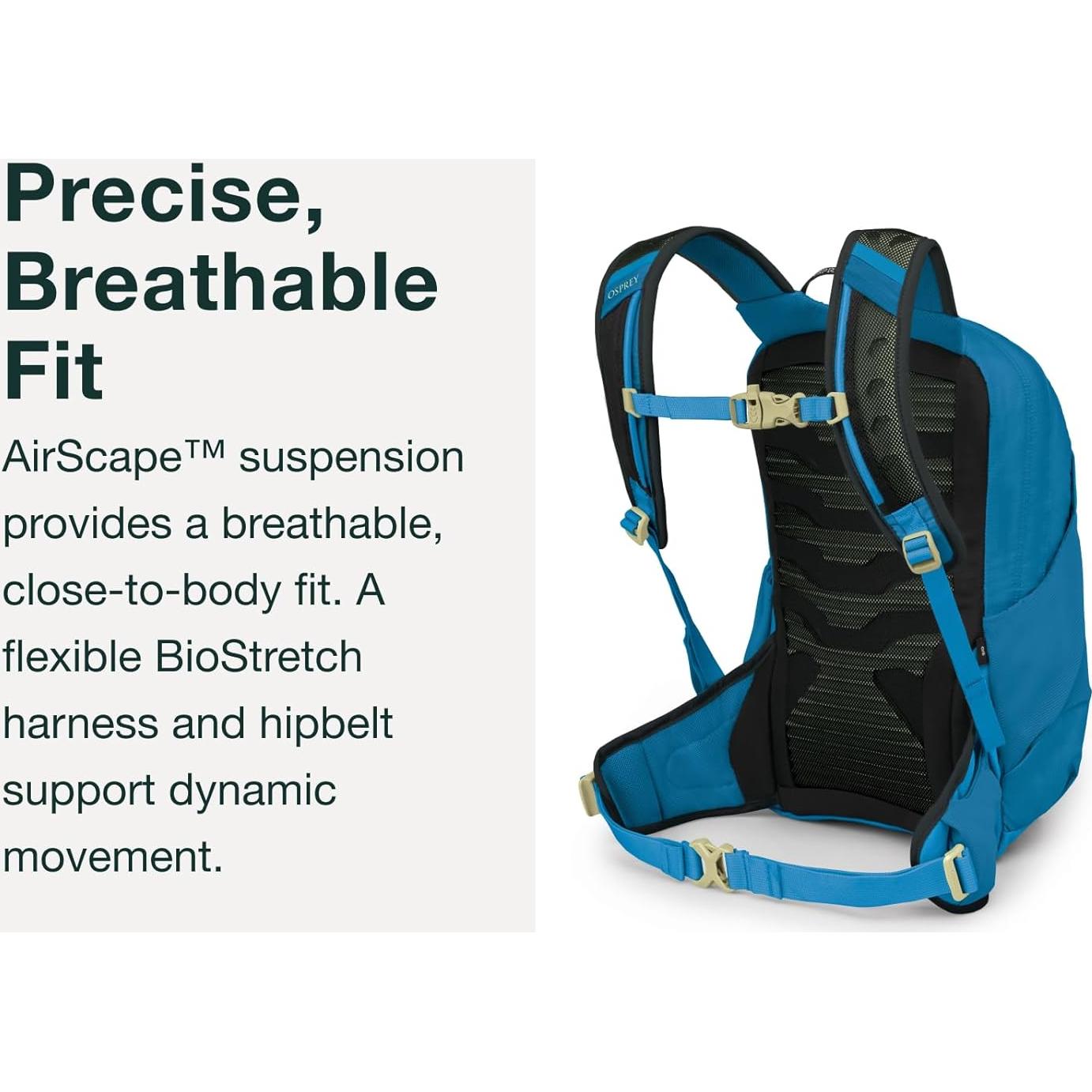 Mochila de Senderismo Osprey Talon Jr 11L Verde Canopy