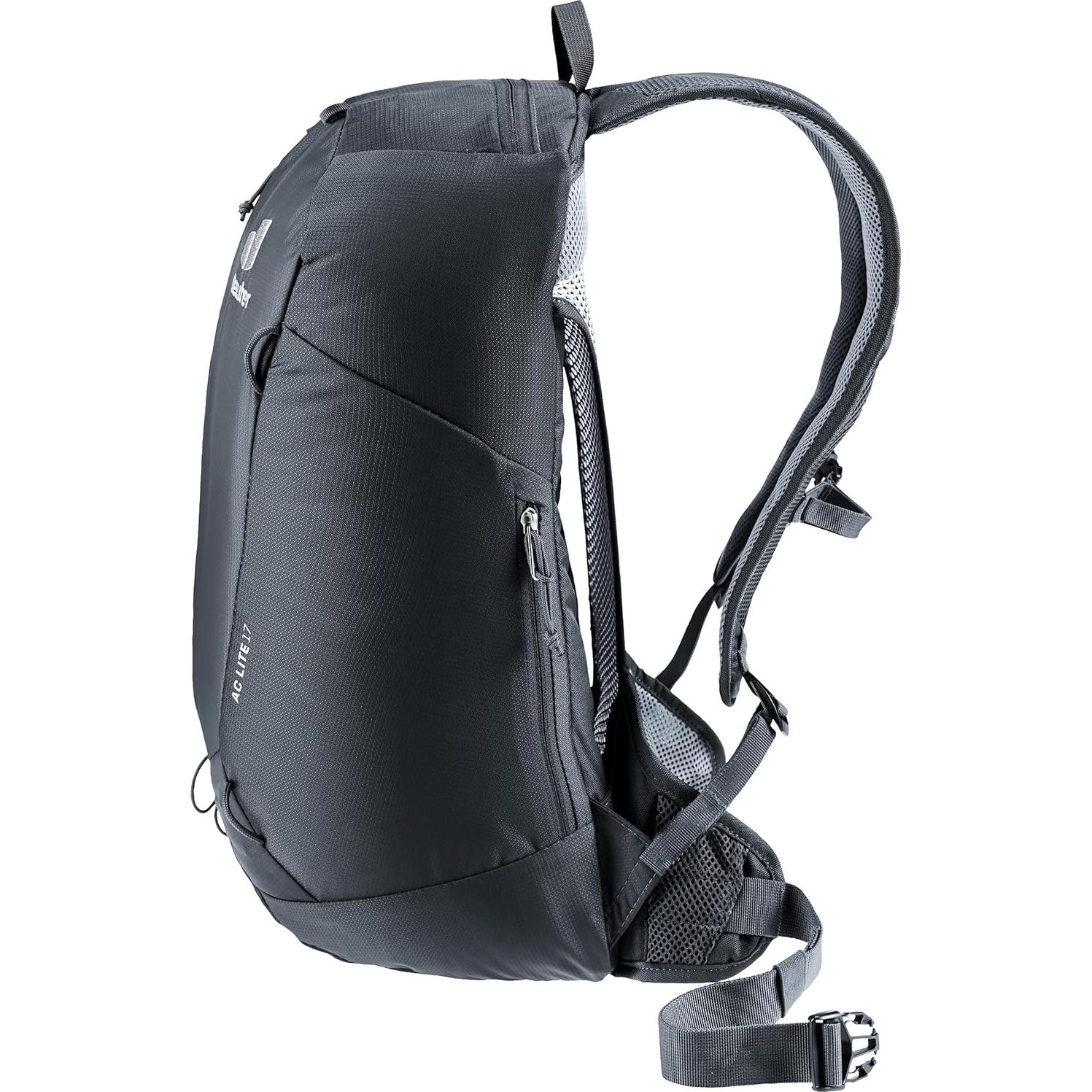 Mochila Deuter Minimalista Hombre 17L Negra Ventilada