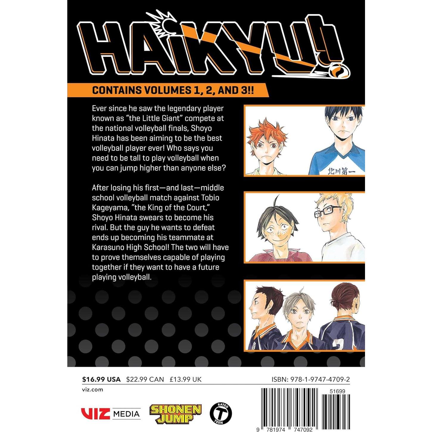 Haikyu!! (3-in-1 Edition), Vol. 1: Includes vols. 1, 2 & 3 (1)