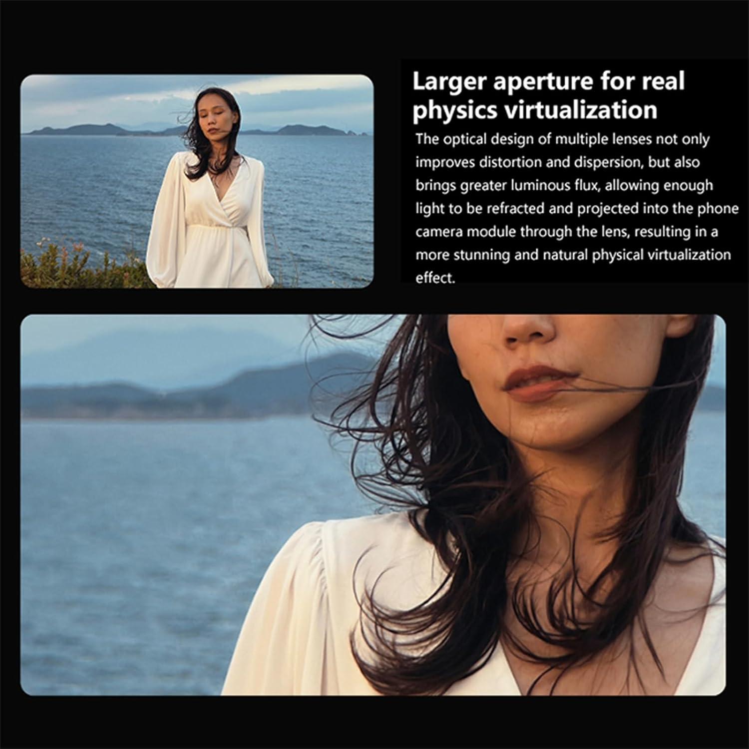 Lente Adicional Profesional 16mm Gran Angular para Móviles