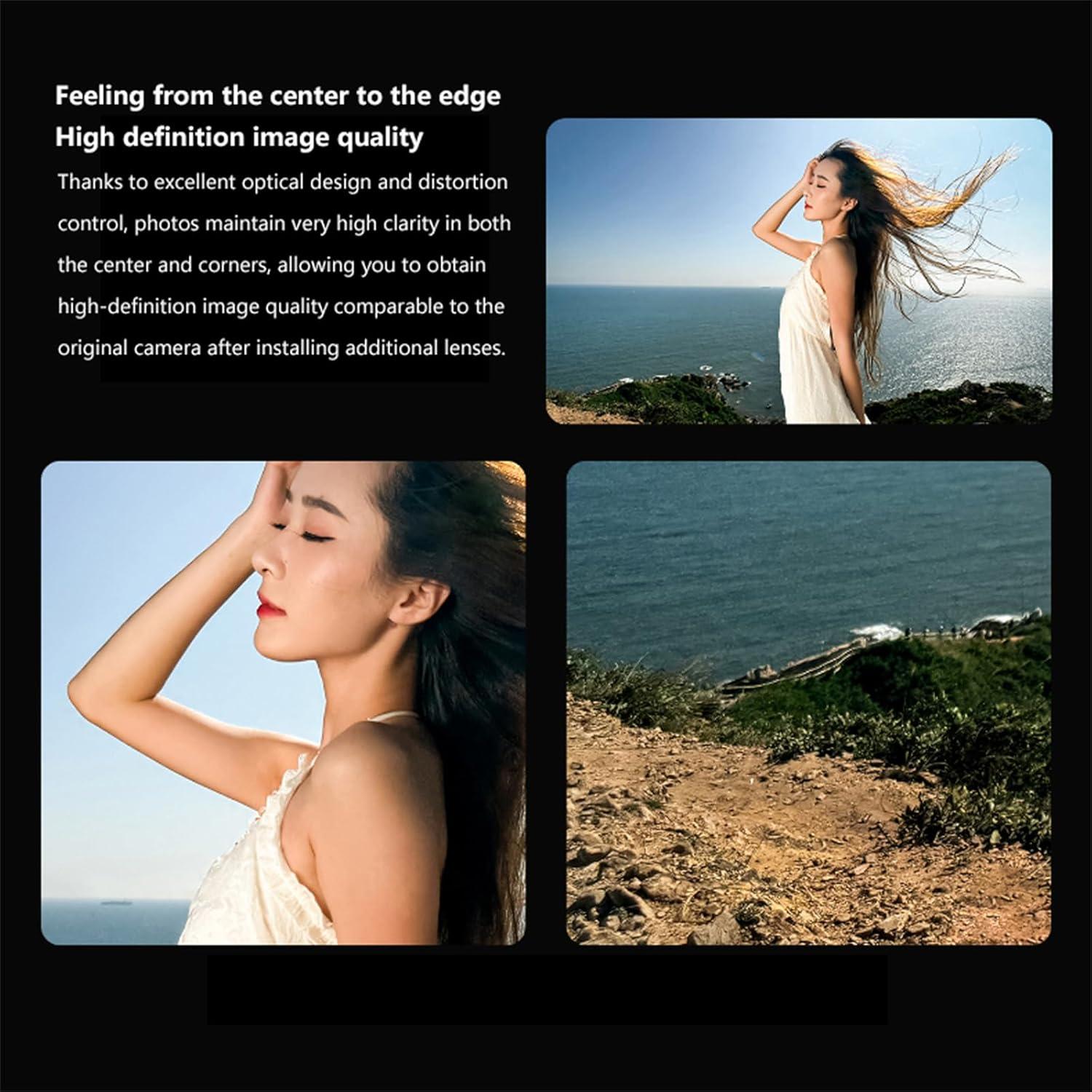 Lente Adicional Profesional 16mm Gran Angular para Móviles