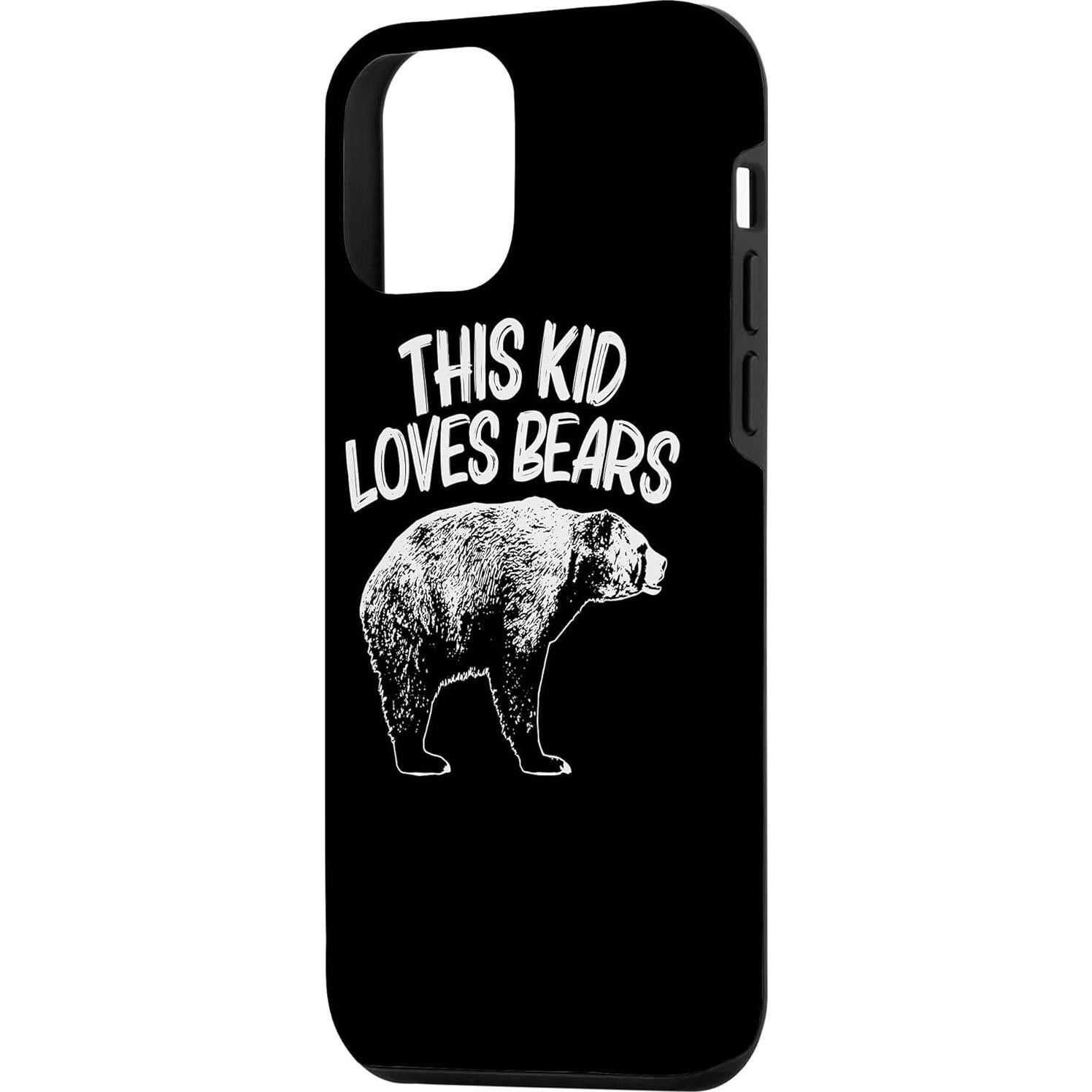 Funda Protectora iPhone 12 Mini Oso Divertido 153g