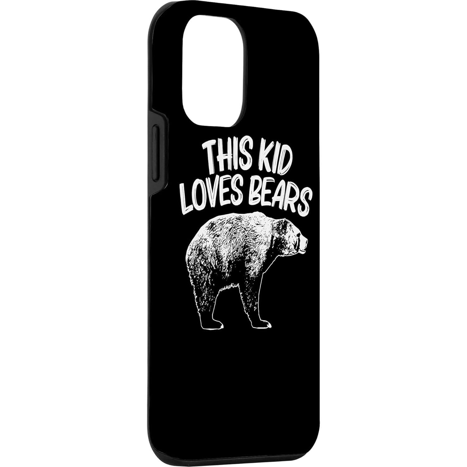 Funda Protectora iPhone 12 Mini Oso Divertido 153g