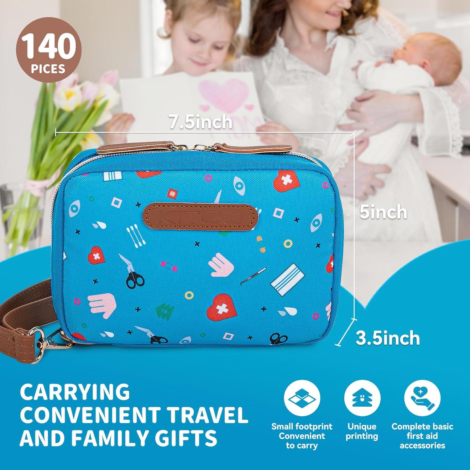 Kit de Primeros Auxilios para Niños Kitgo - 140 Piezas