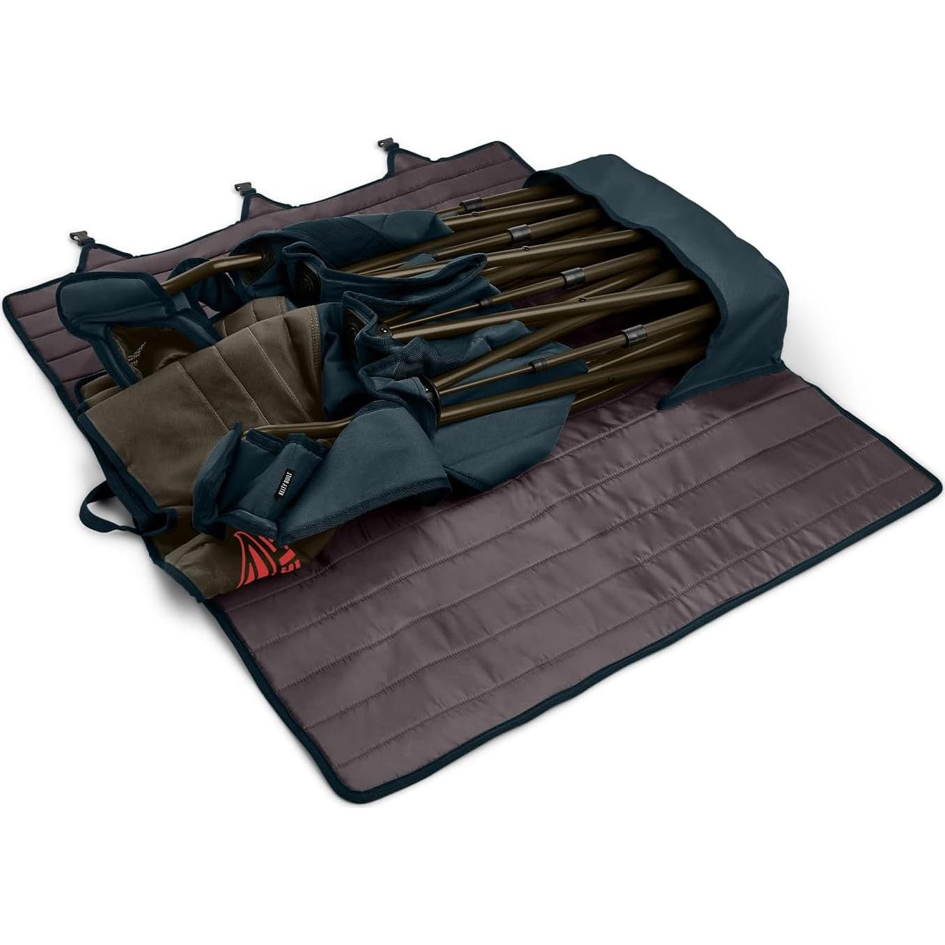 Sofá de Camping Kelty Lowdown para 3 Personas - Resistente y Plegable