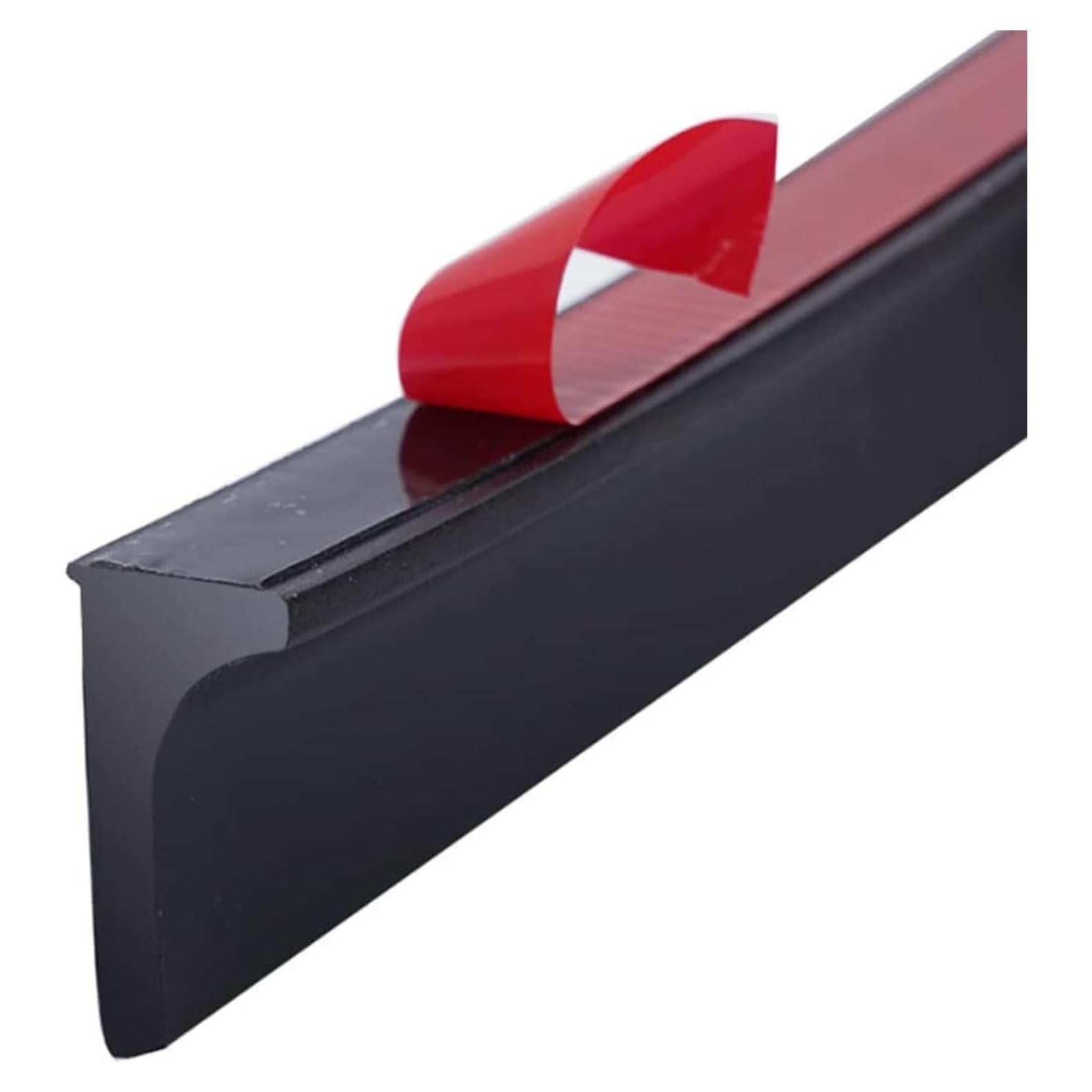 Umbral de Ducha 99 cm Silicona Autoadhesiva Barrera Agua Negra