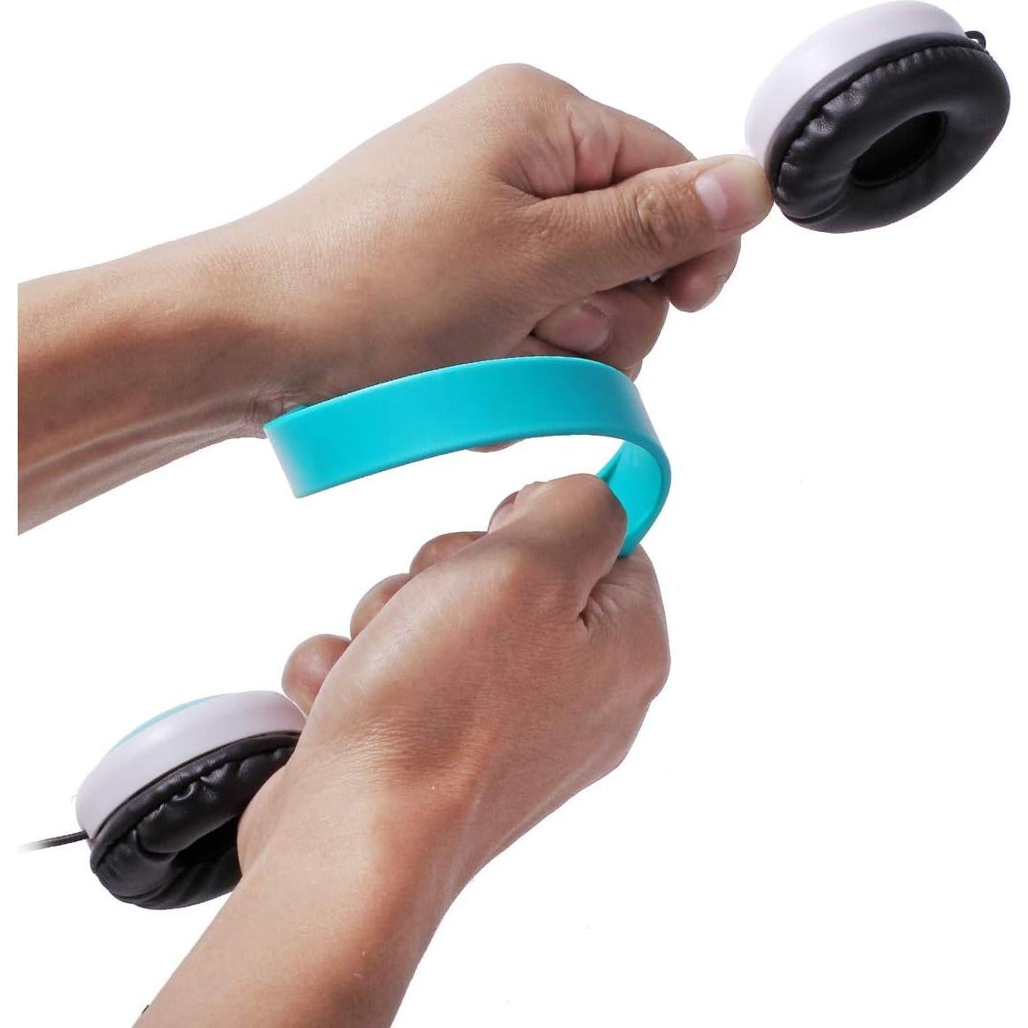 Auriculares Plegables Keewonda KW-X10-L Azul - Paquete de 10