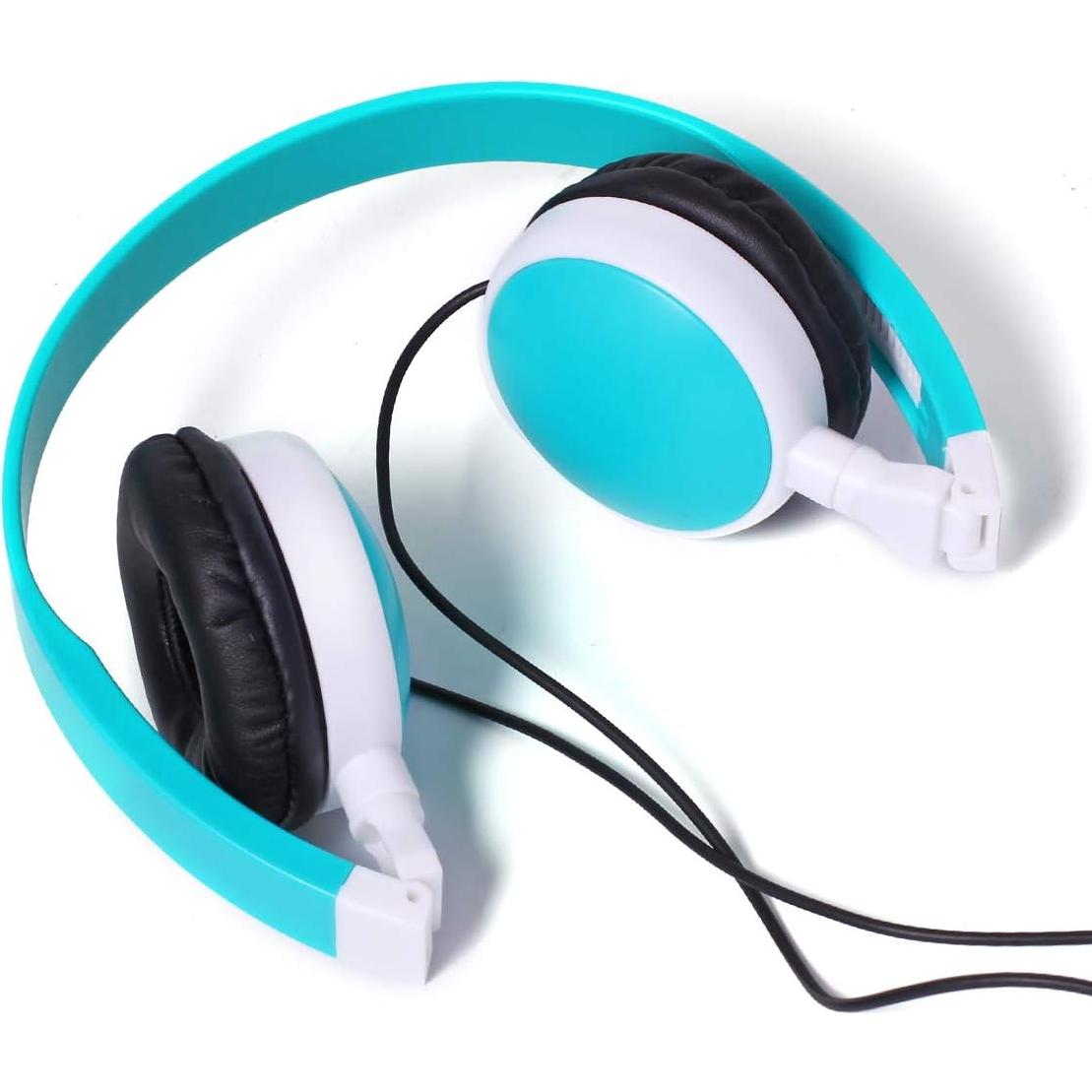Auriculares Plegables Keewonda KW-X10-L Azul - Paquete de 10