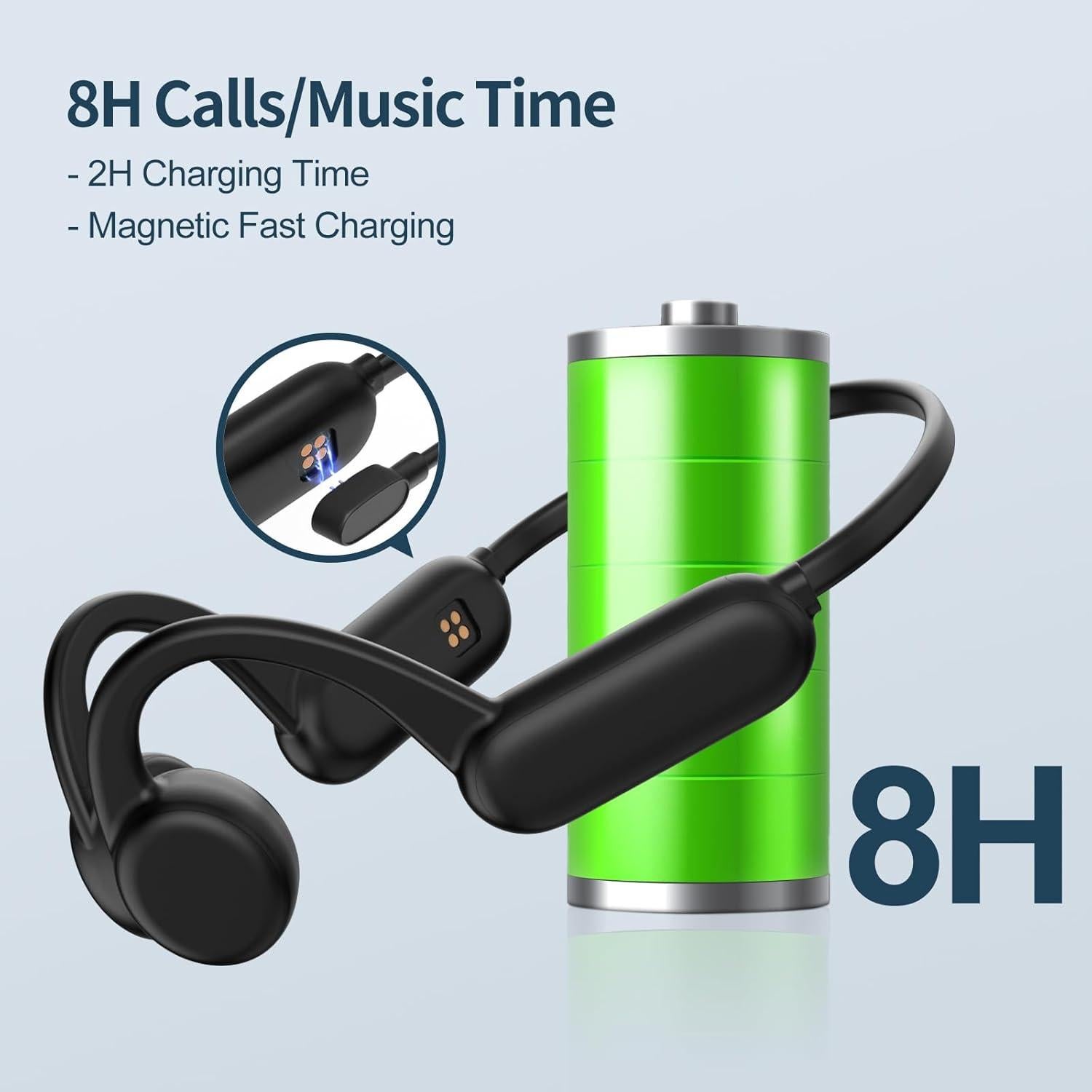 Auriculares Inalámbricos RSiFOCK X18 Conducción Ósea IPX8 10h