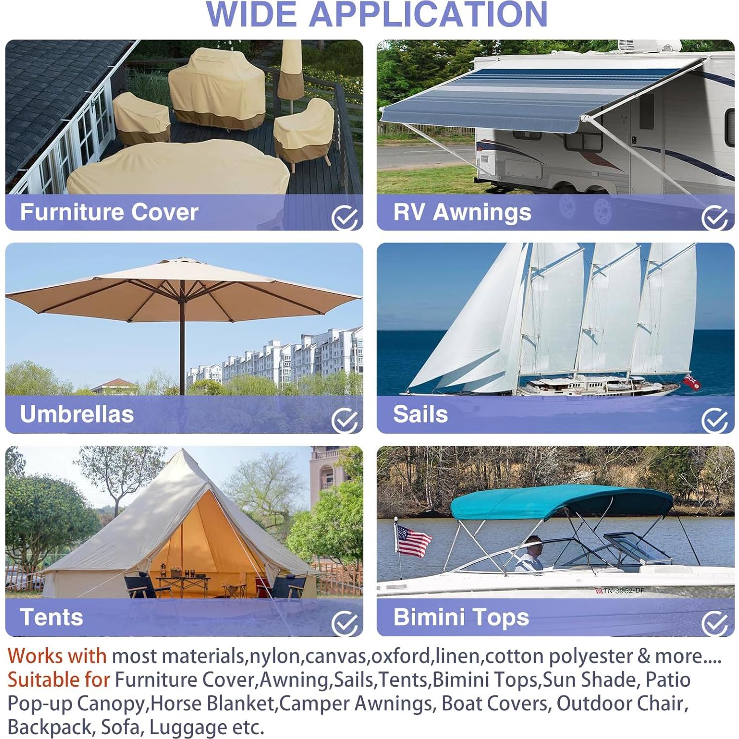 Parche de Reparación Autoadhesivo Gheeidau 27.94x22.86cm 3 Piezas