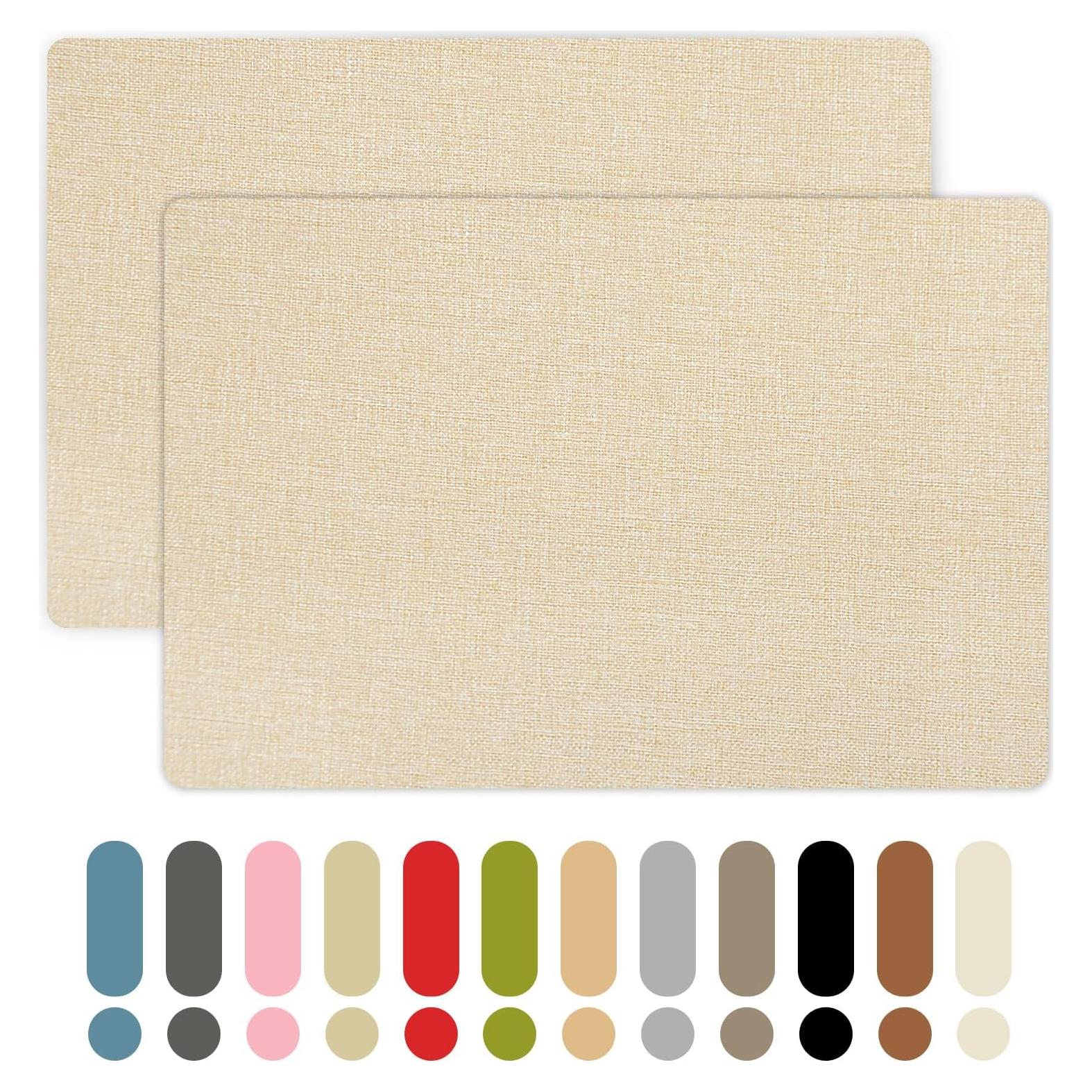 Parche de Reparación de Sofá Beige Giftmeet 20x30 cm 2 Pcs