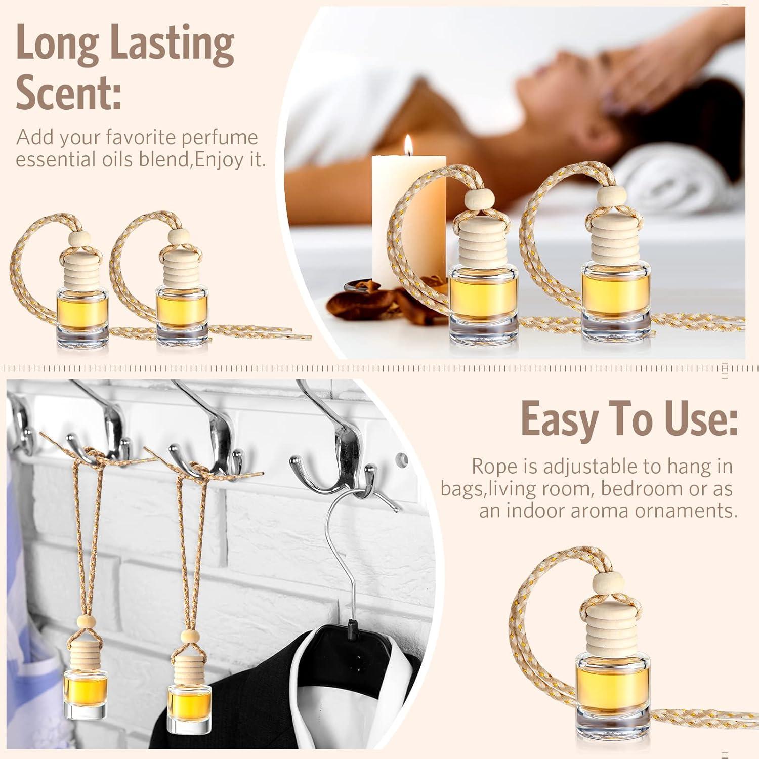 Difusores de Aire para Auto BBTO 100 Pcs con Colgante de Madera