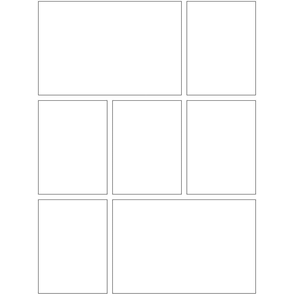 Blank Comic Book for Kids: Make Your Own and Create Your Own Story with Comic Drawing Paper